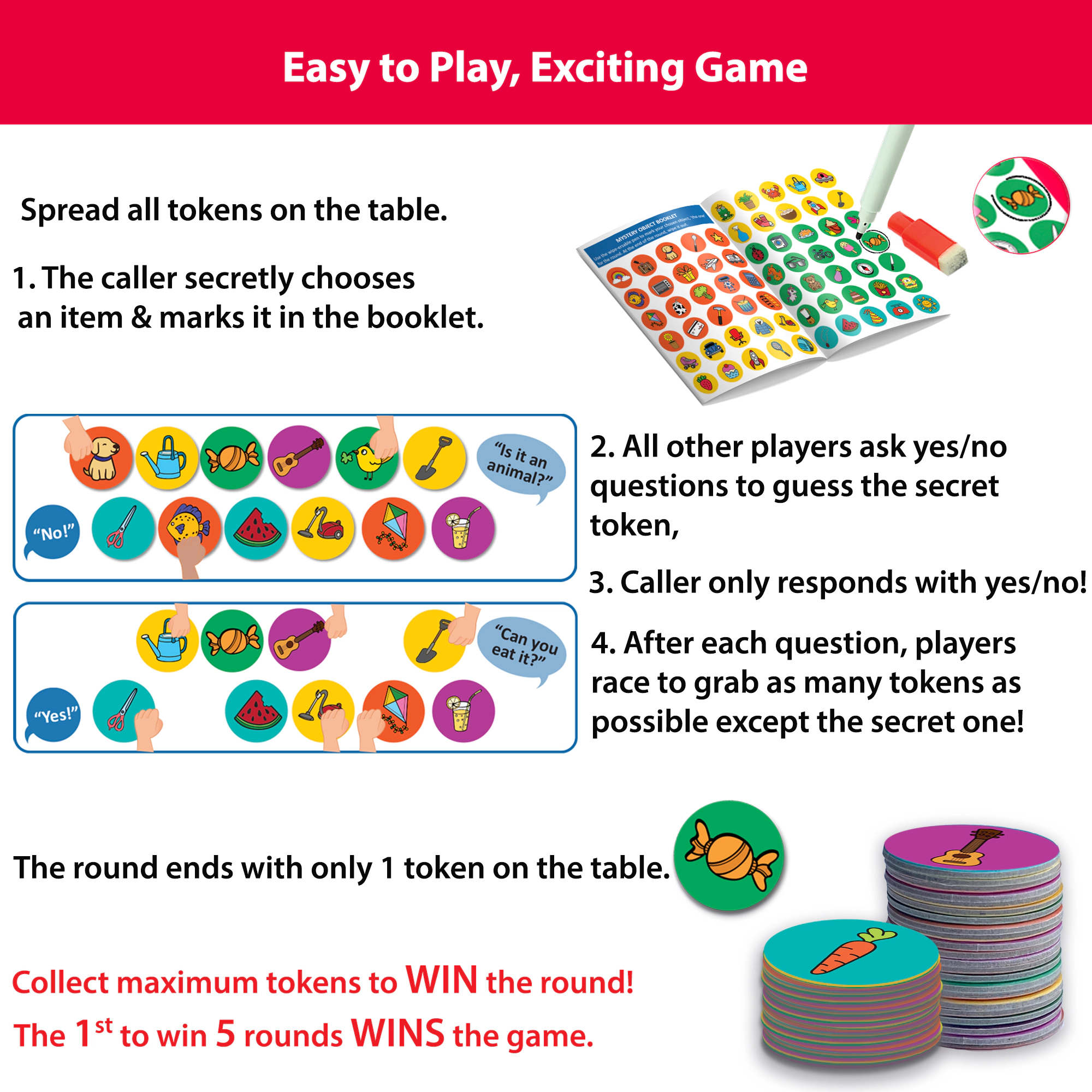 Chalk & Chuckles Not That One! Game - 3 or More Players
