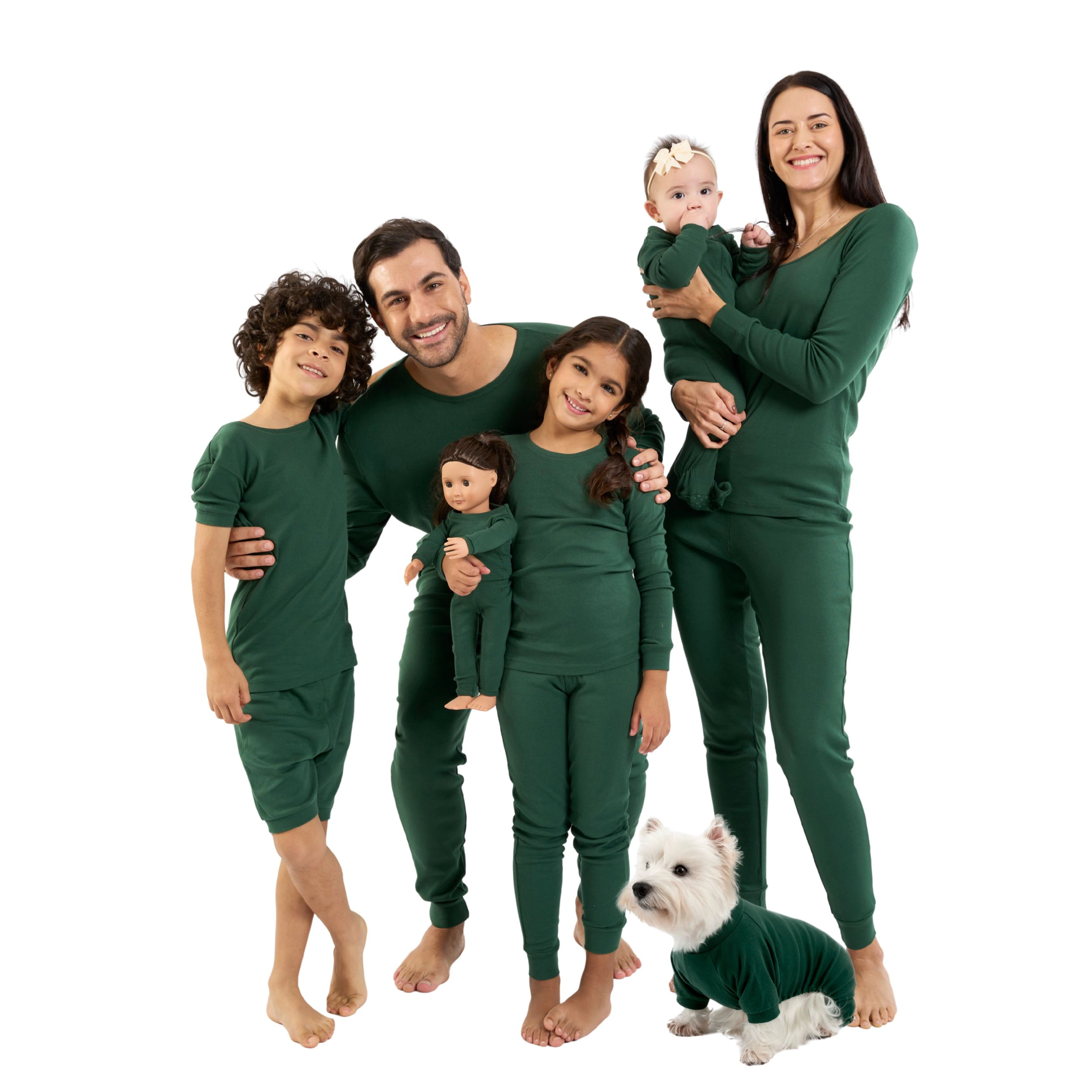 Leveret Baby/Toddler Boho Solid Cotton Footed Pajamas