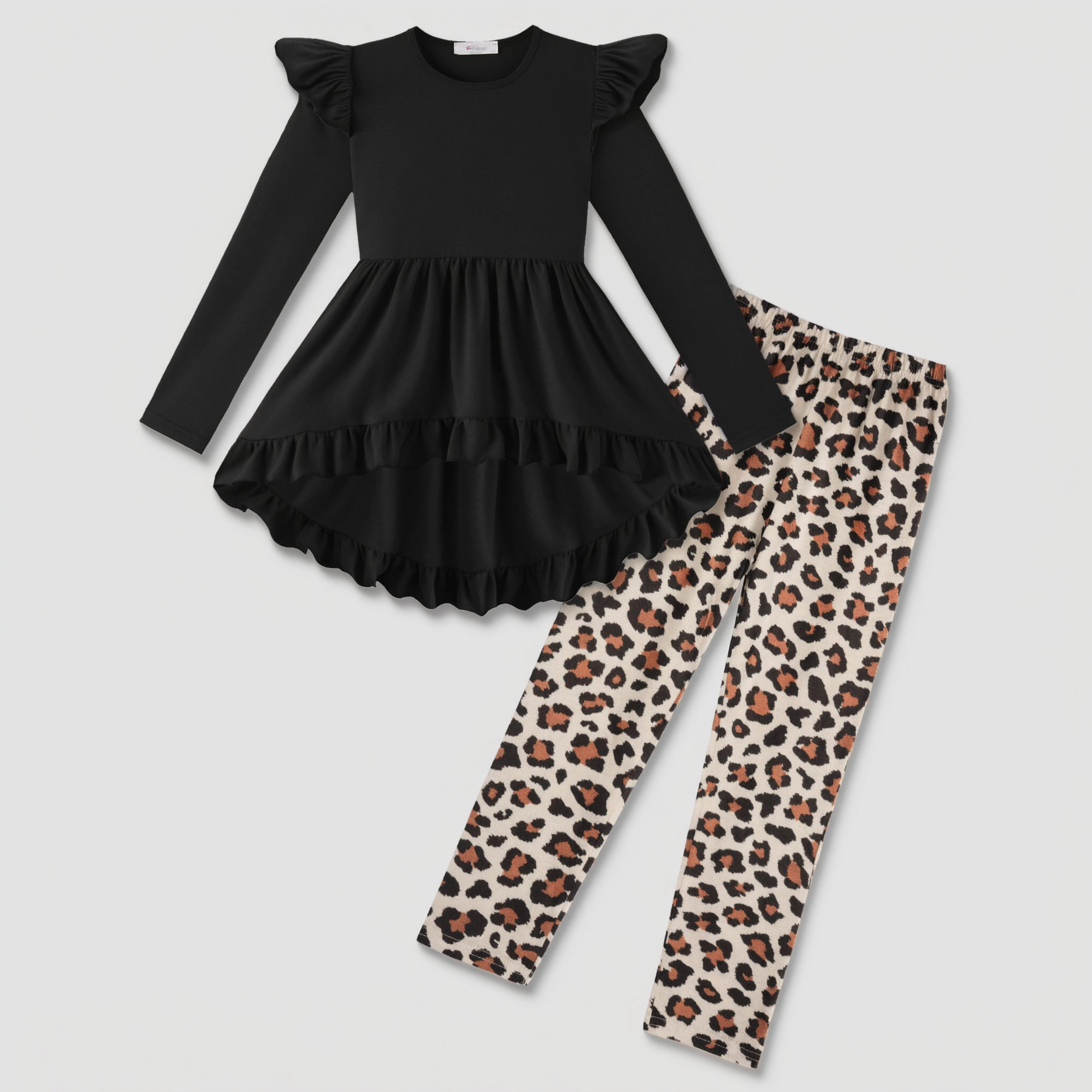 Arshiner Toddler Girl Clothes Long Sleeve Pullover Tops And Leggings Fall Winter Outfit Set