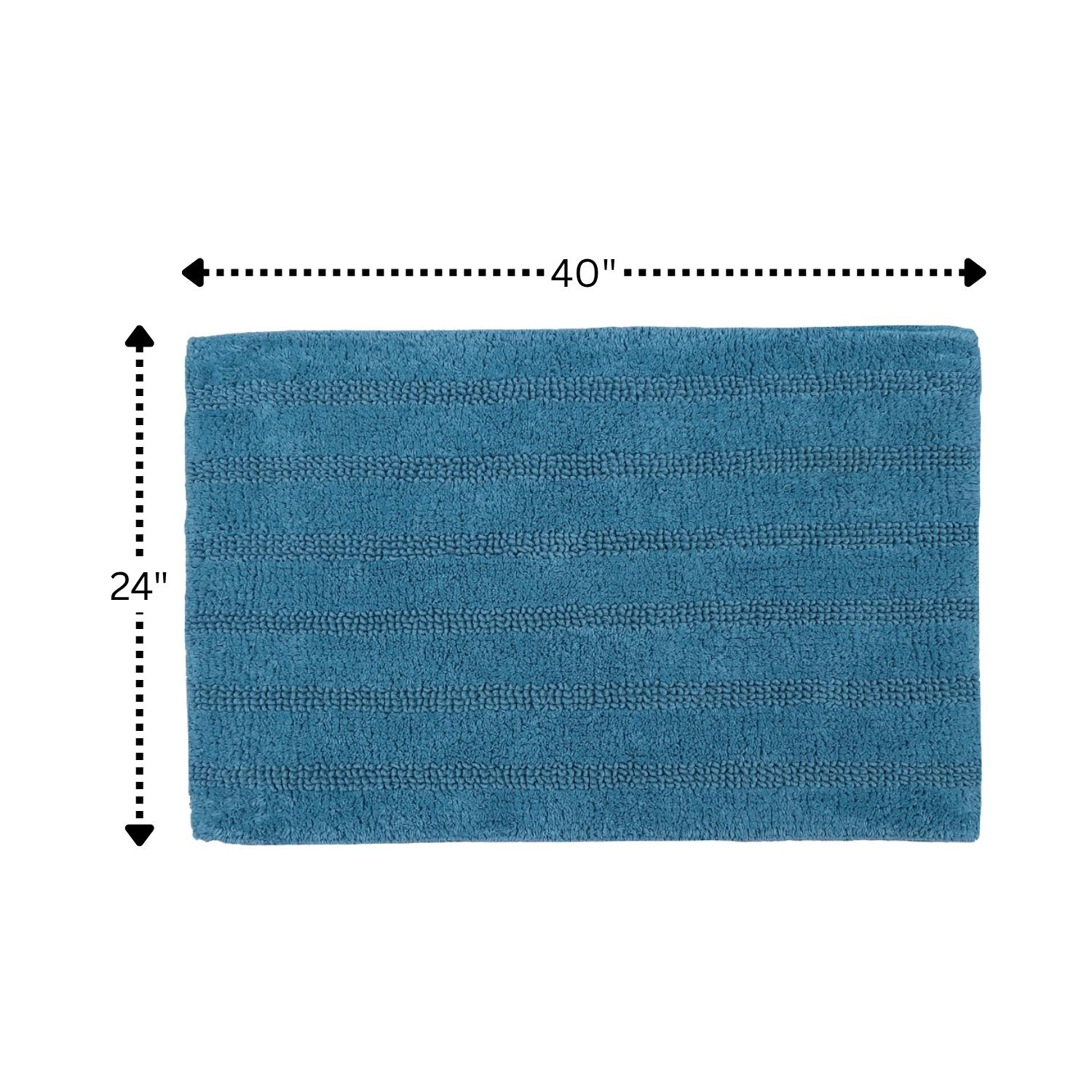 Knightsbridge Linear 220 GSF Reversible Bath Rug