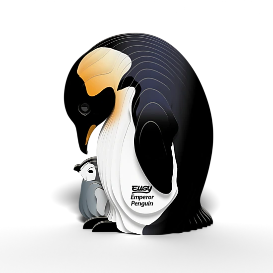 EUGY Emperor Penguin 3D Puzzle - contains 30 puzzle pieces