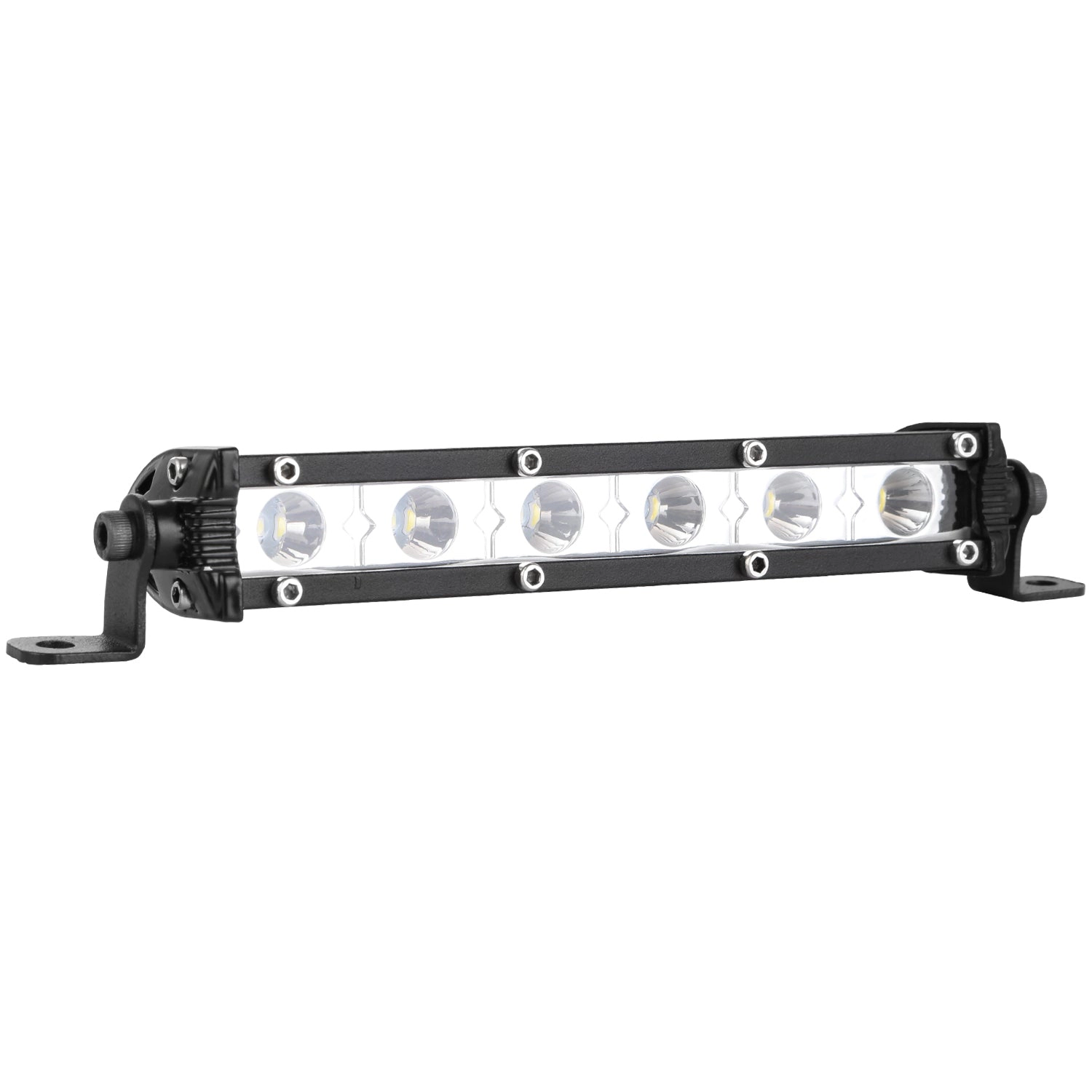 GBruno 7-Inch 18W LED Light Bar For Truck Boat