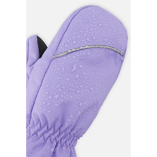 Deux par Deux Girls Play Waterproof Winter Mittens with Rubberized Palm