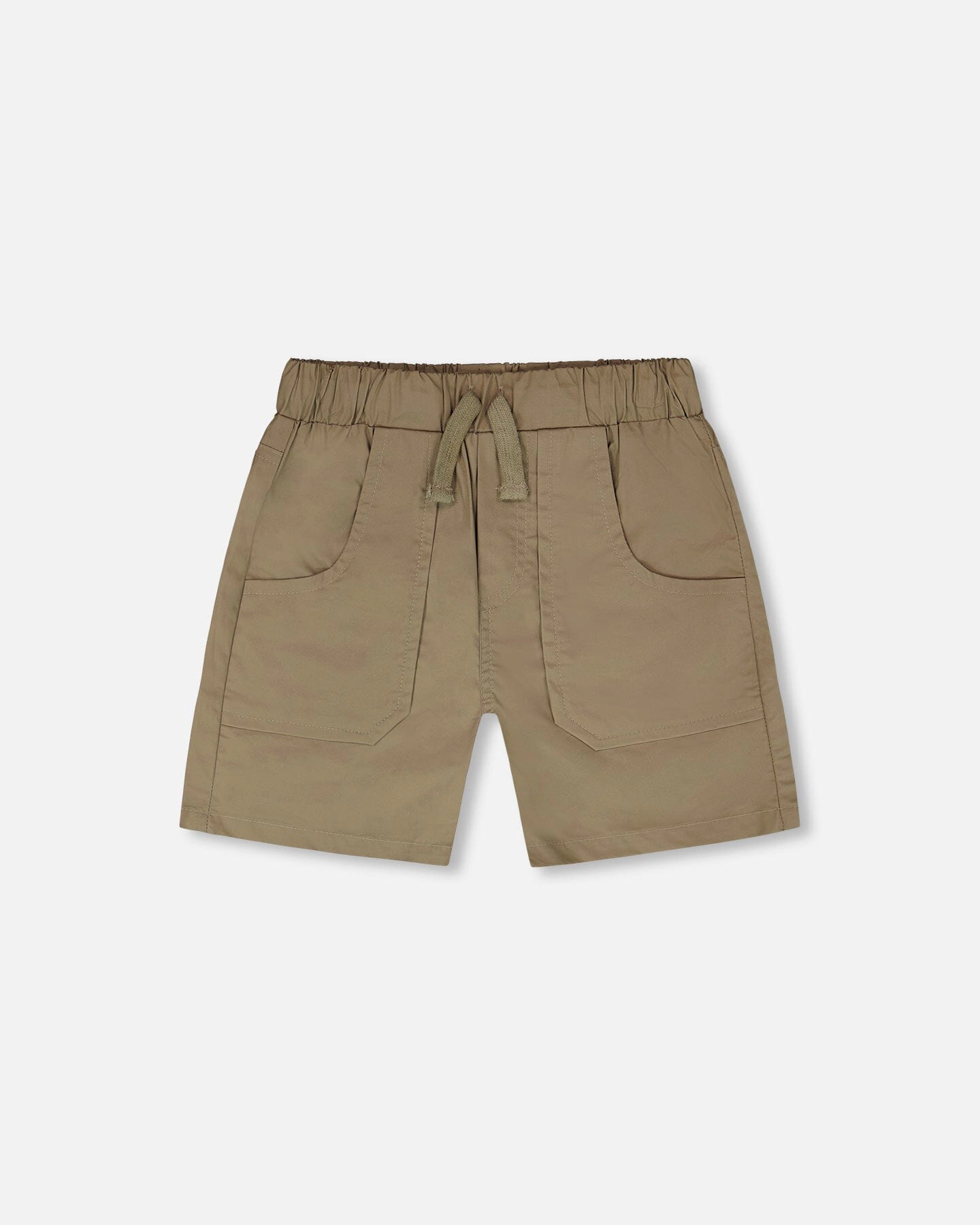 Deux par Boys Parachute Patch Pocket Drawstring Shorts
