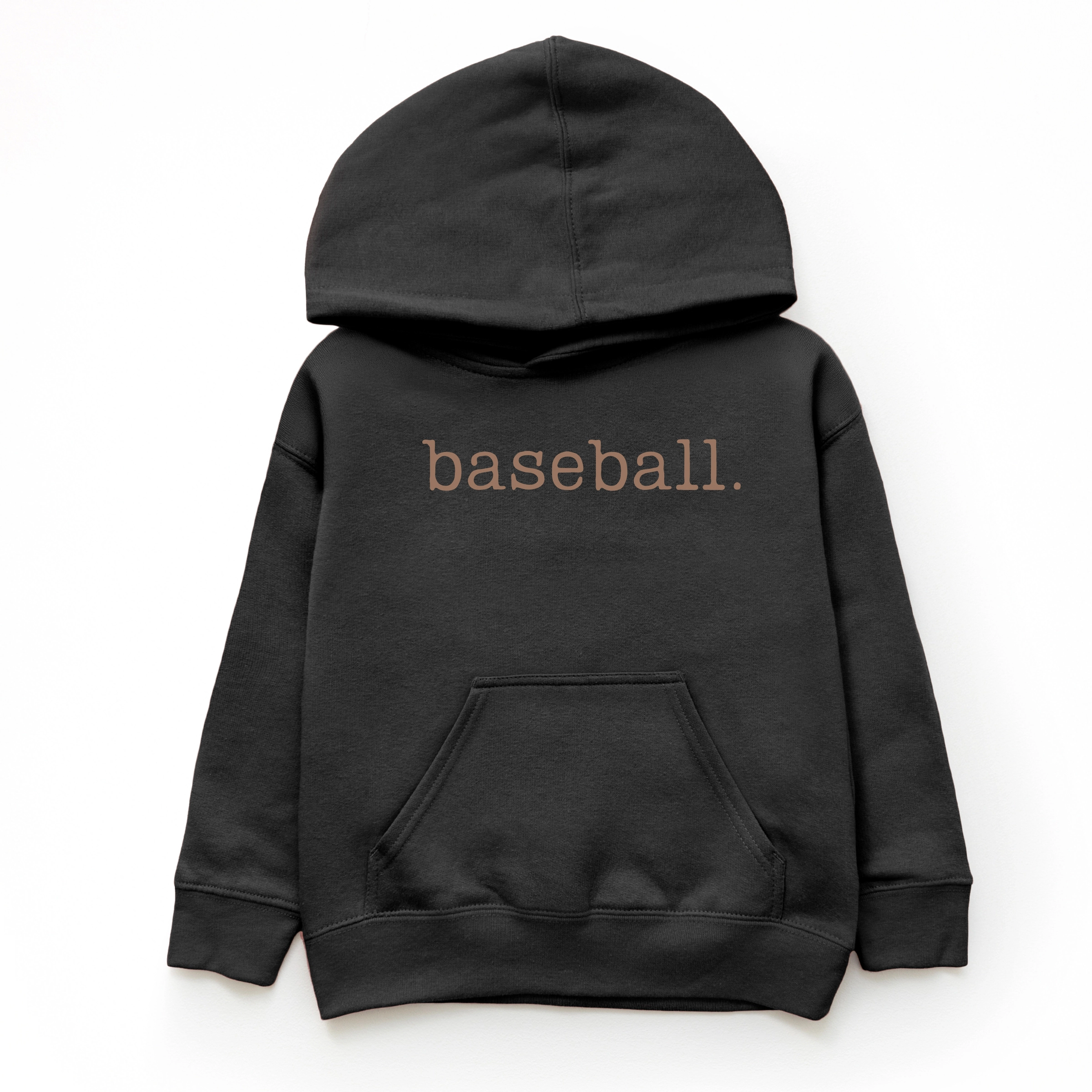The Juniper Shop - Baseball Typewriter Youth Graphic Hoodie