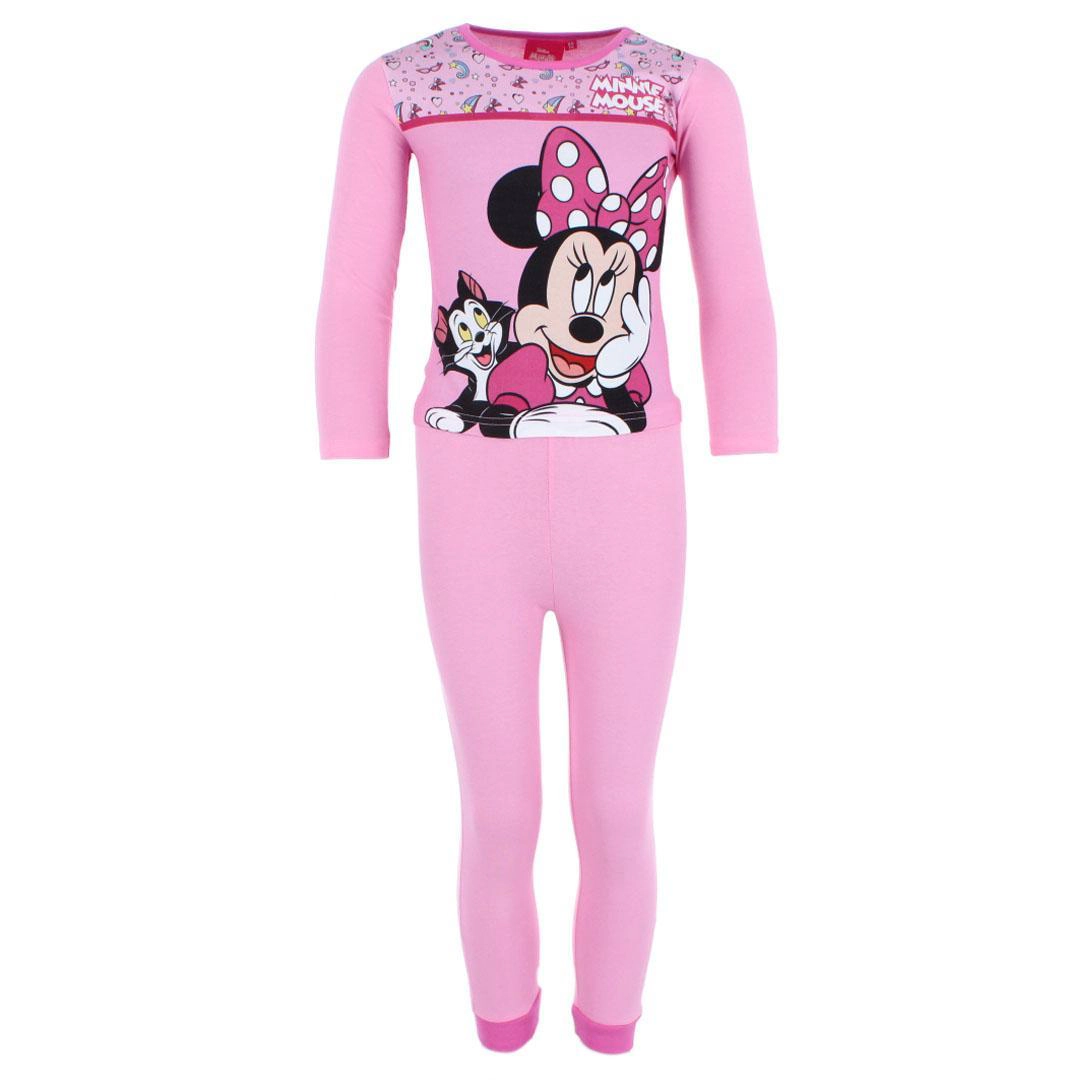 Textiel Trade Girl's Minnie Mouse Long Sleeve Pajama Set