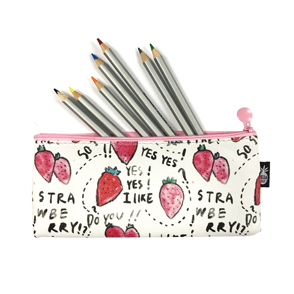 Wrapables Tasty Snacks Pencil Pouch Makeup Bags (Set of 3