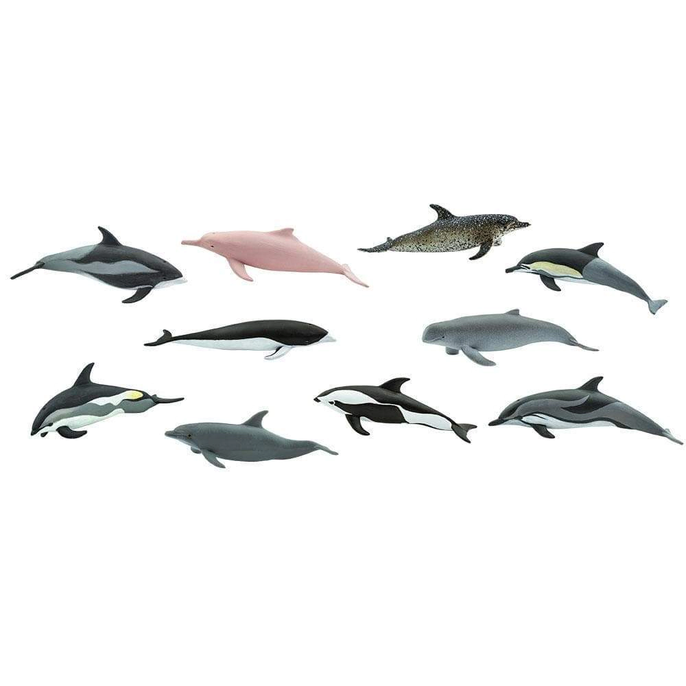 Safari Ltd. - Dolphins TOOB - contains 10 Mini Figurines