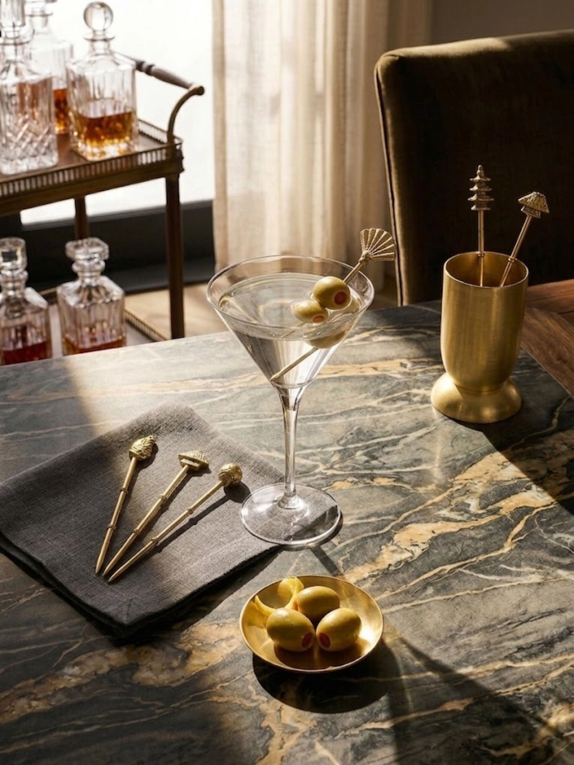 GAURI KOHLI Magnolia Cocktail Picks