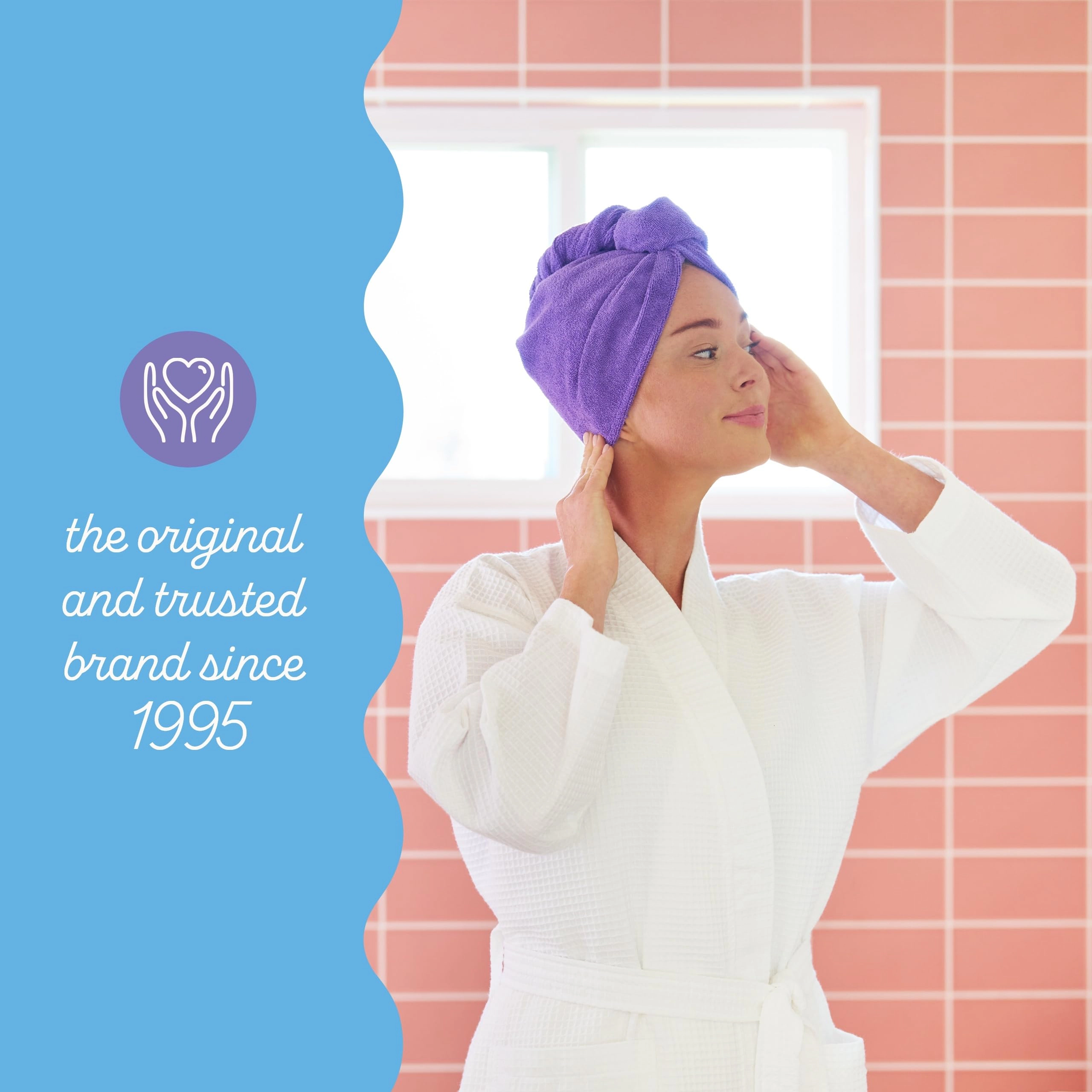 PIGFDK Microfiber Hair Towel Wrap Turban for Women