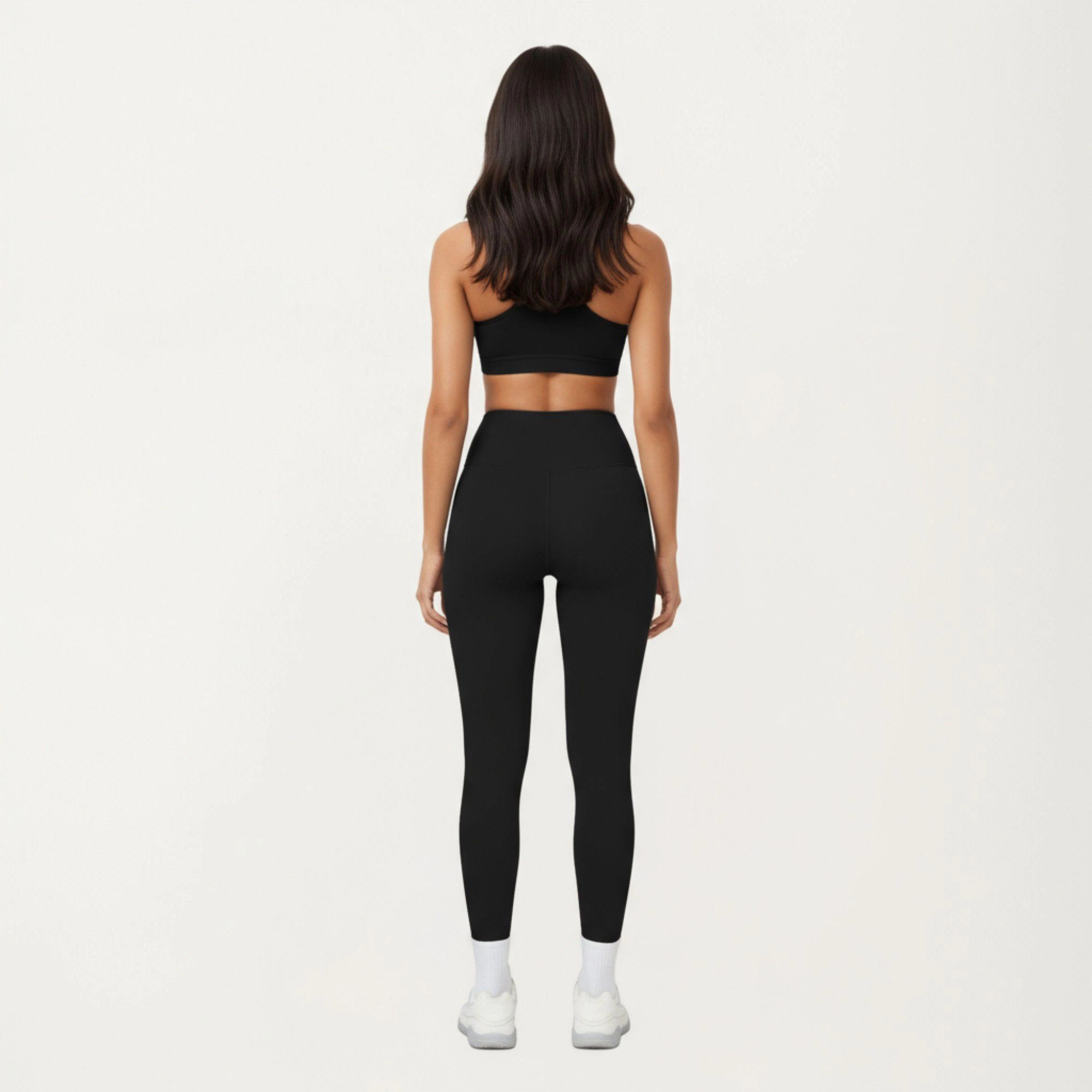 Anna-Kaci Active Women's High Waist Full Length Leggings with Smooth Seam Detailing and Stretch Fit Fabric