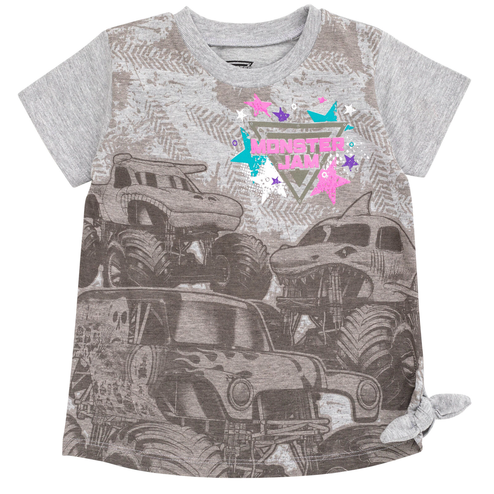 Monster Jam Girls' 2-Pack Short Sleeve T-Shirts