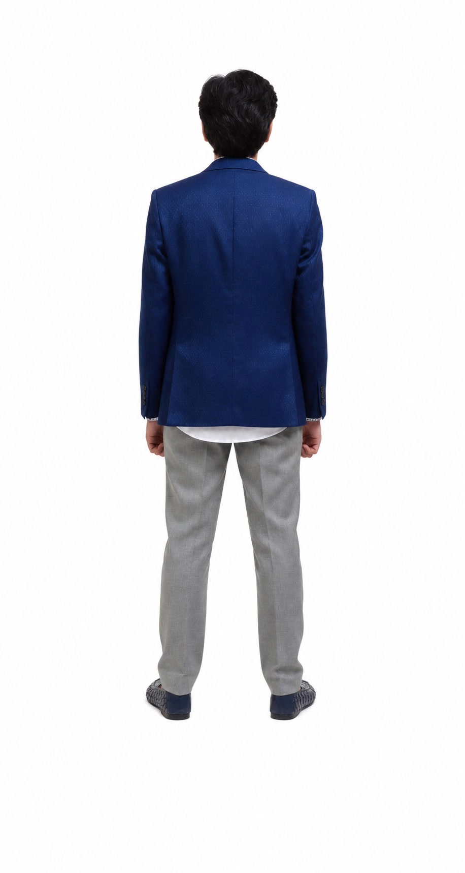 Elie Balleh Boys Slim Fit Digital Rain Jacket