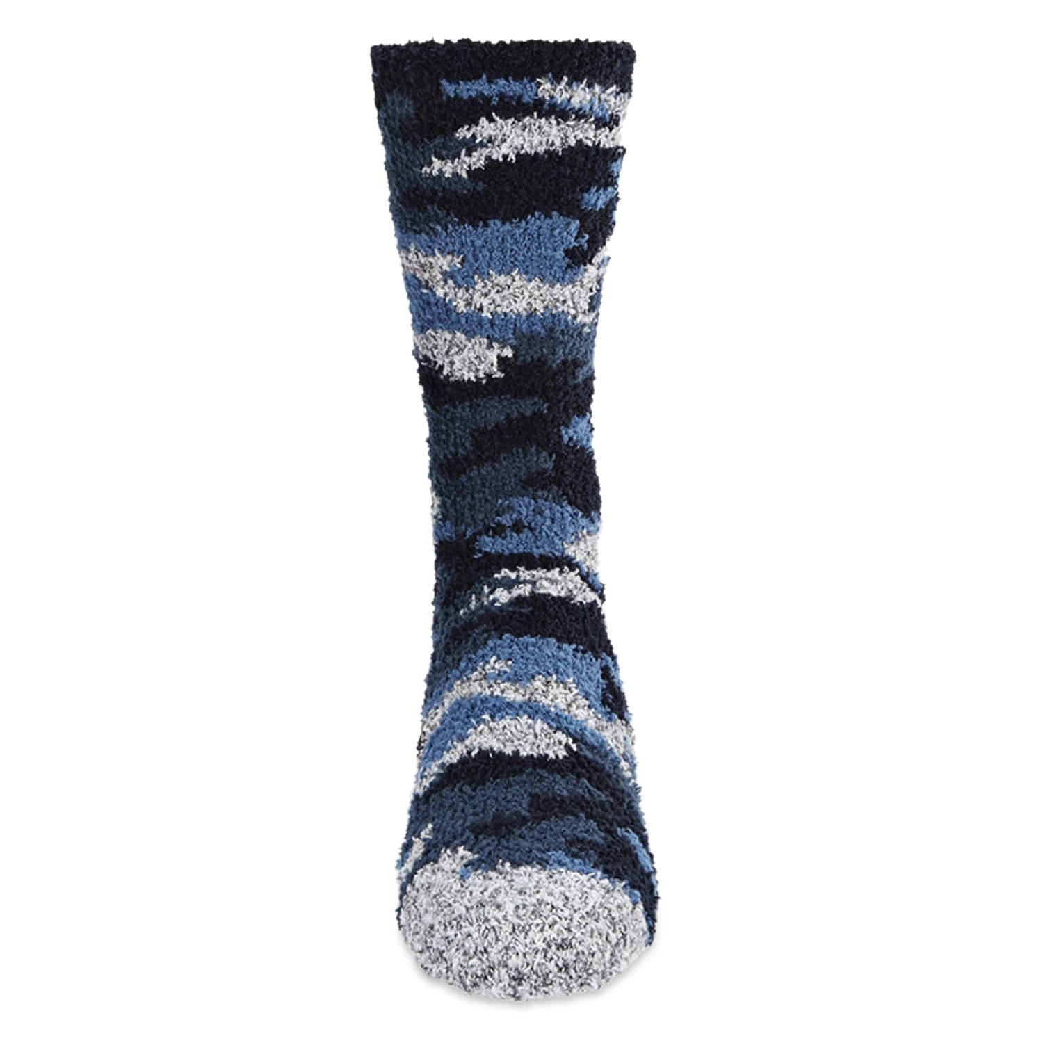 MeMoi Men's Camo Fuzzy Warm Cozy Crew Socks