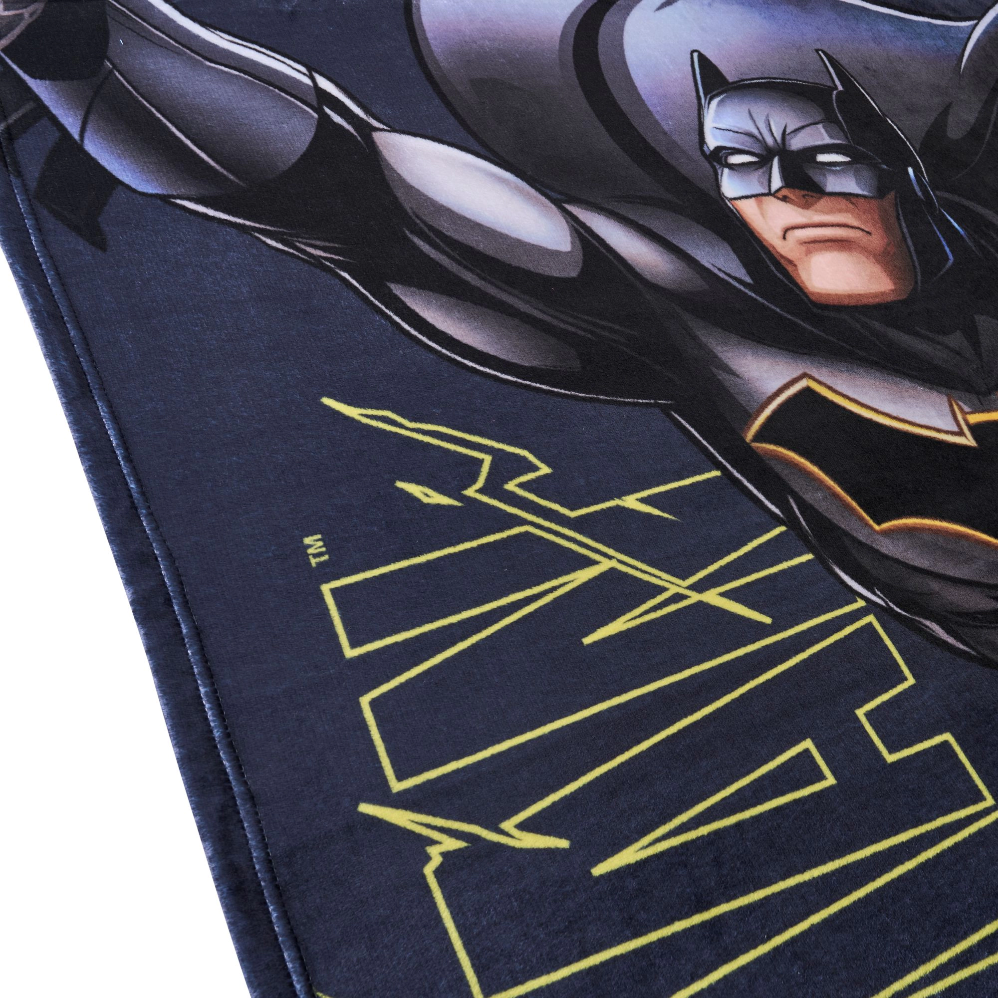 Sweet Home Collection Kids Batman Micro Raschel Throw Blanket 46"x60"