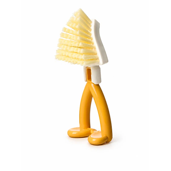 Home Collection Pack of 2 Triangular Scrub Brush Gap Cleaner Window Track Brush