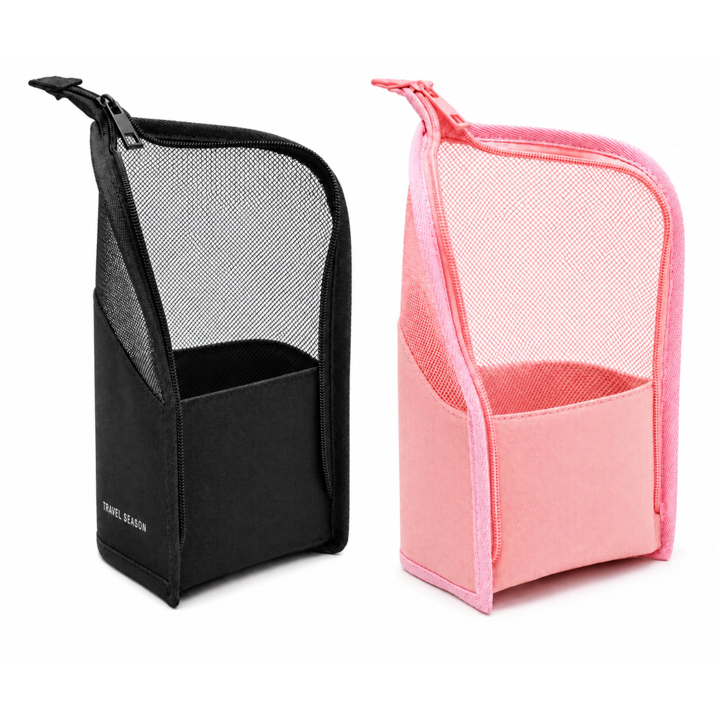 Home Collection Travel Makeup Brush Holder Clear Waterproof Cosmetic Organizer Pouch