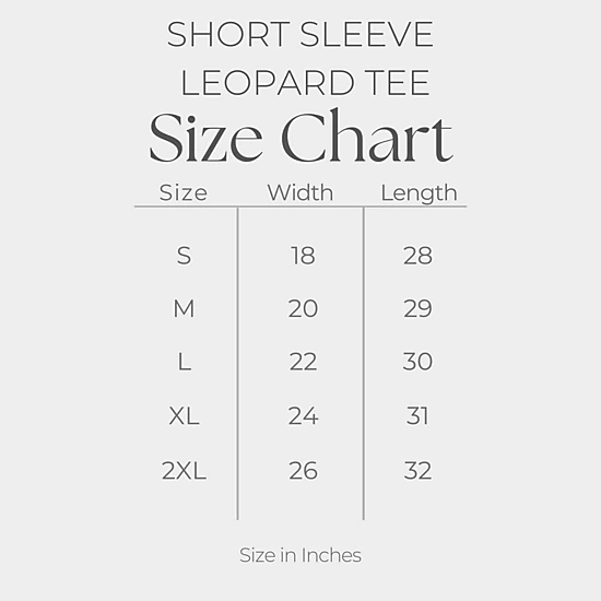 Simply Sage Market - Women's Leopard Print Tee - Just Waiting For Fall Distressed
