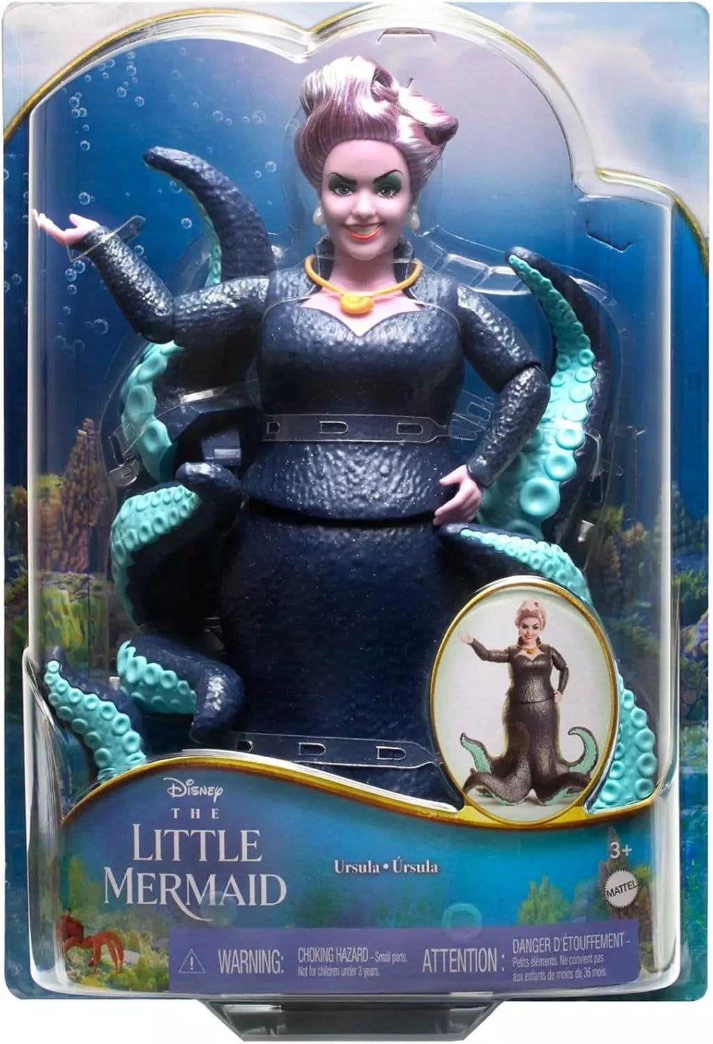 Disney The Little Mermaid Ursula Fashion Doll - Mattel