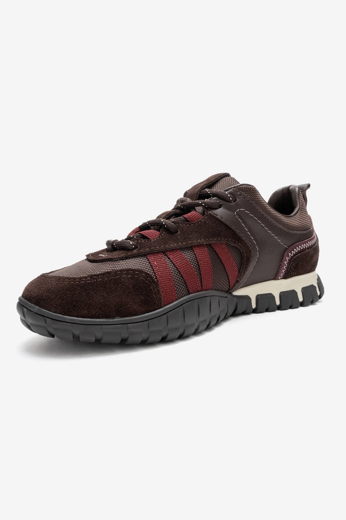 Forever & Always Womens Fiera Leather Mesh Sneaker
