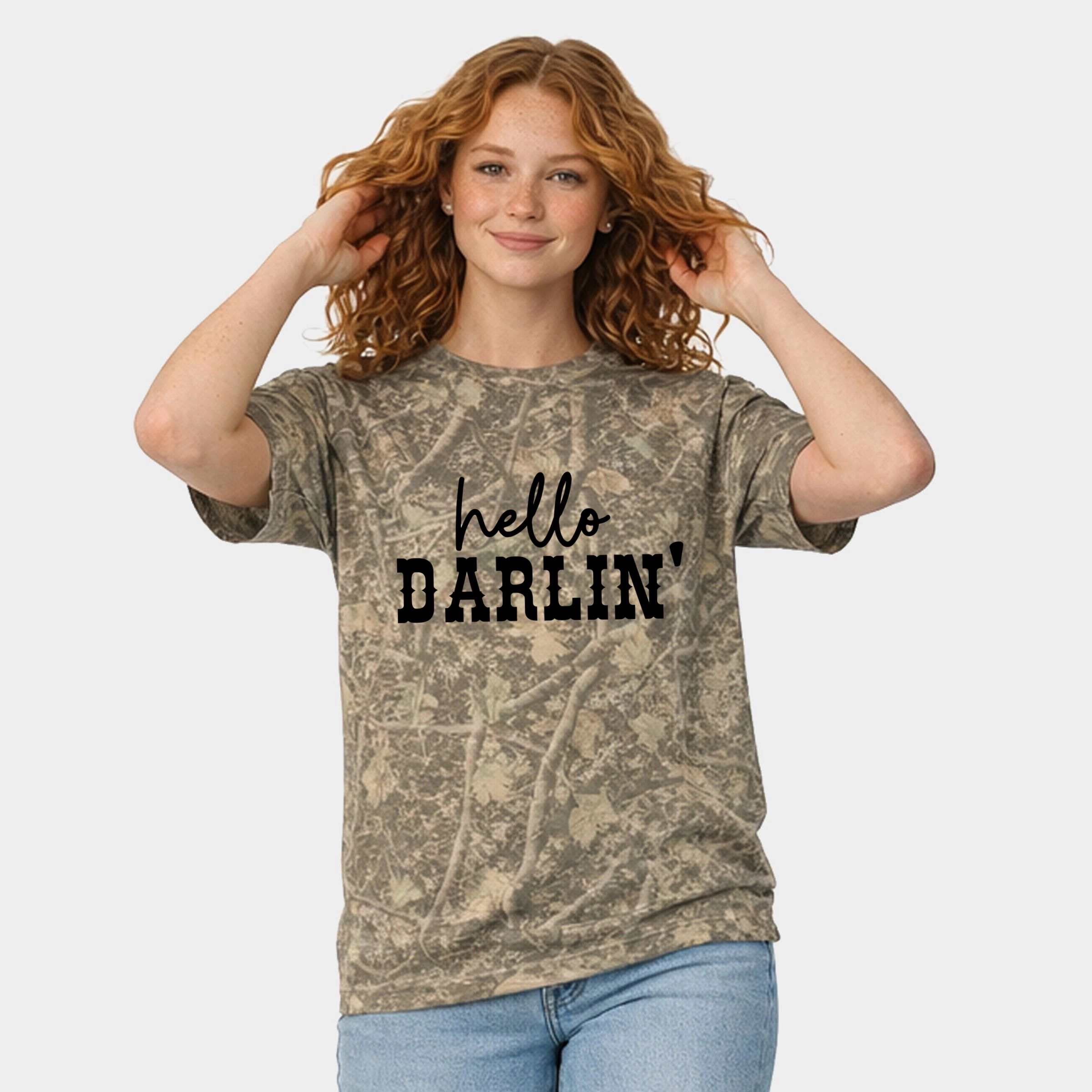 Simply Sage Market - Hello Darlin' Women's Heavyweight Crew
