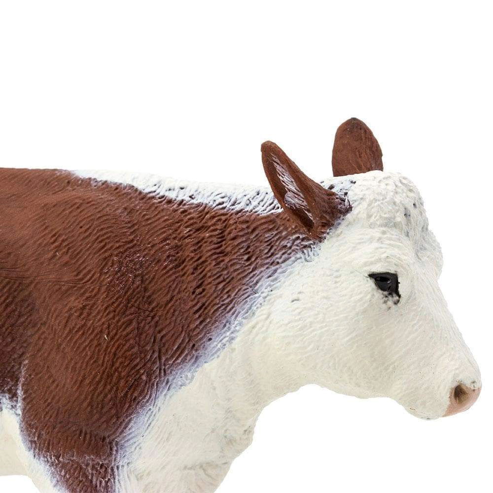 Safari Ltd. - Hereford Cow Kids Toy Figure