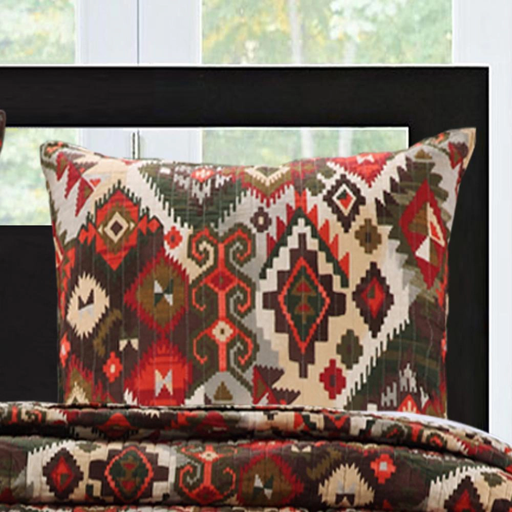 Greenland Home Fashion Folk Festival Sham - Standard 20x26", Rustic