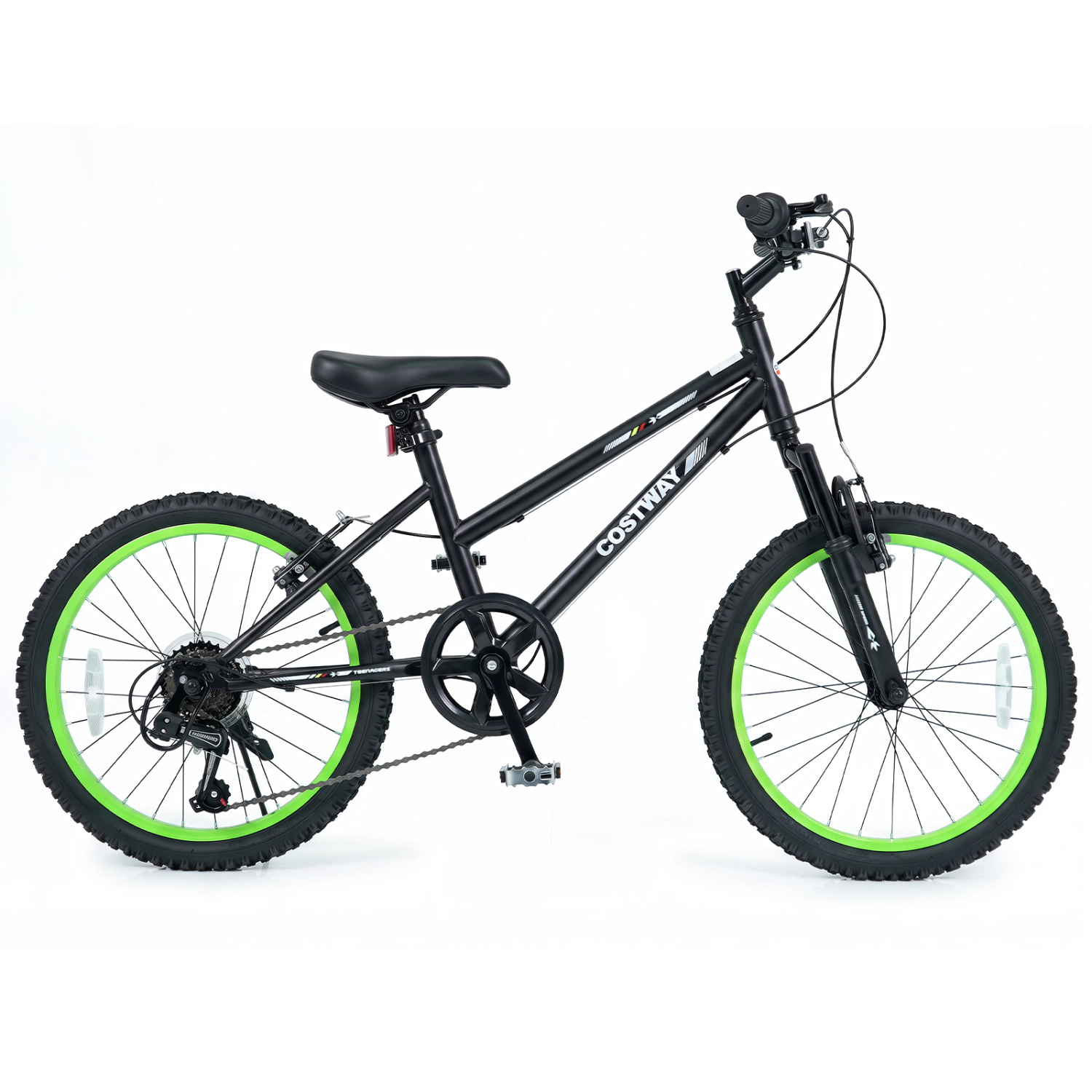 LJG 20 Inch Kids Mountain Bike with Adjustable Seat