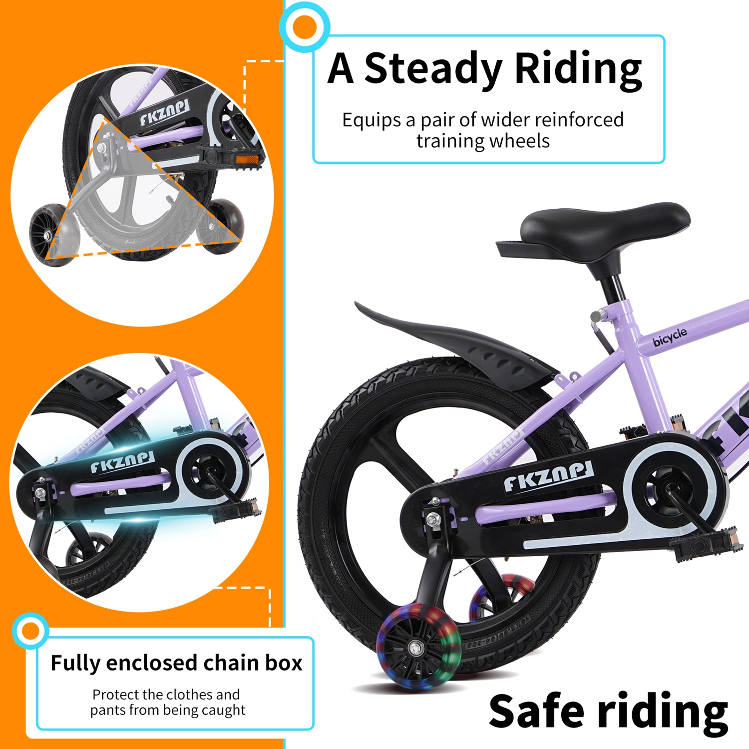 GBruno Lightweight 18-Inch Kids Bike