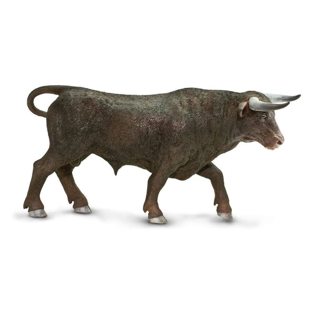 Safari Ltd. - Black Bull Kids Toy Figure