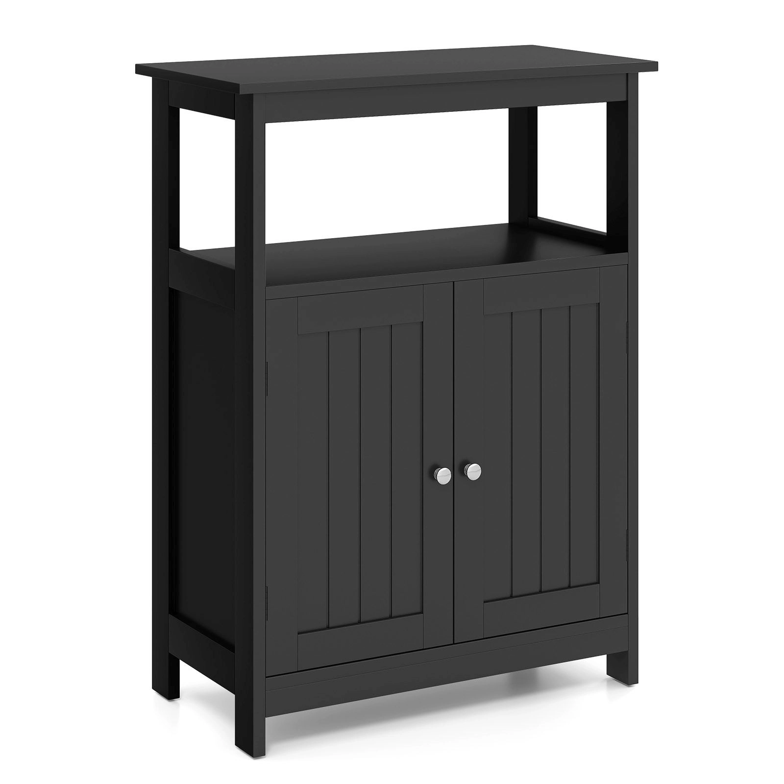 SlickBlue Freestanding Bathroom Floor Cabinet with Adjustable Shelf