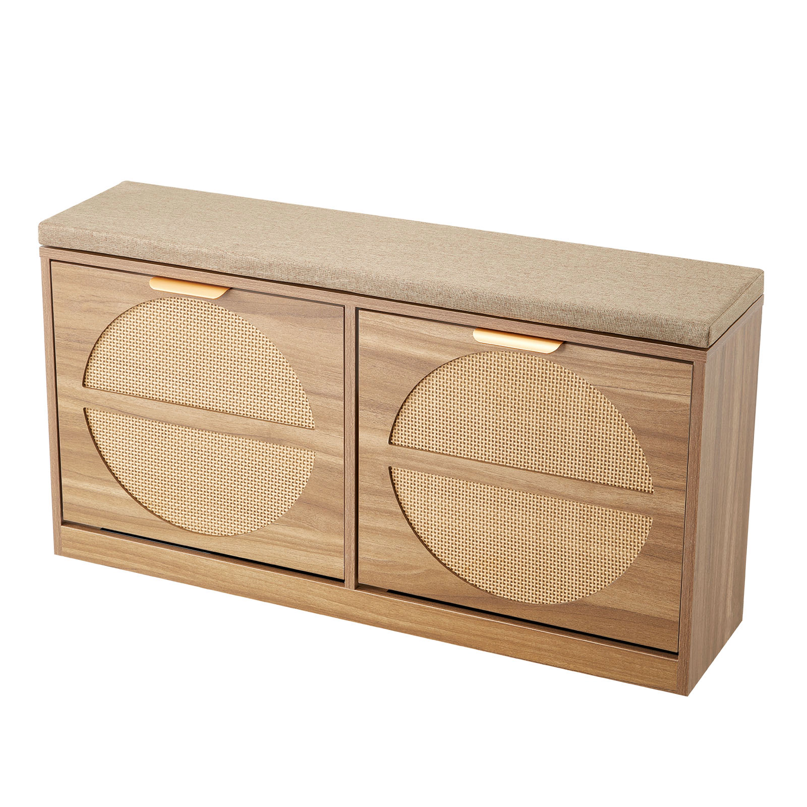 HONGGE Shoe Storage Bench for Hallway Entryway Bedroom
