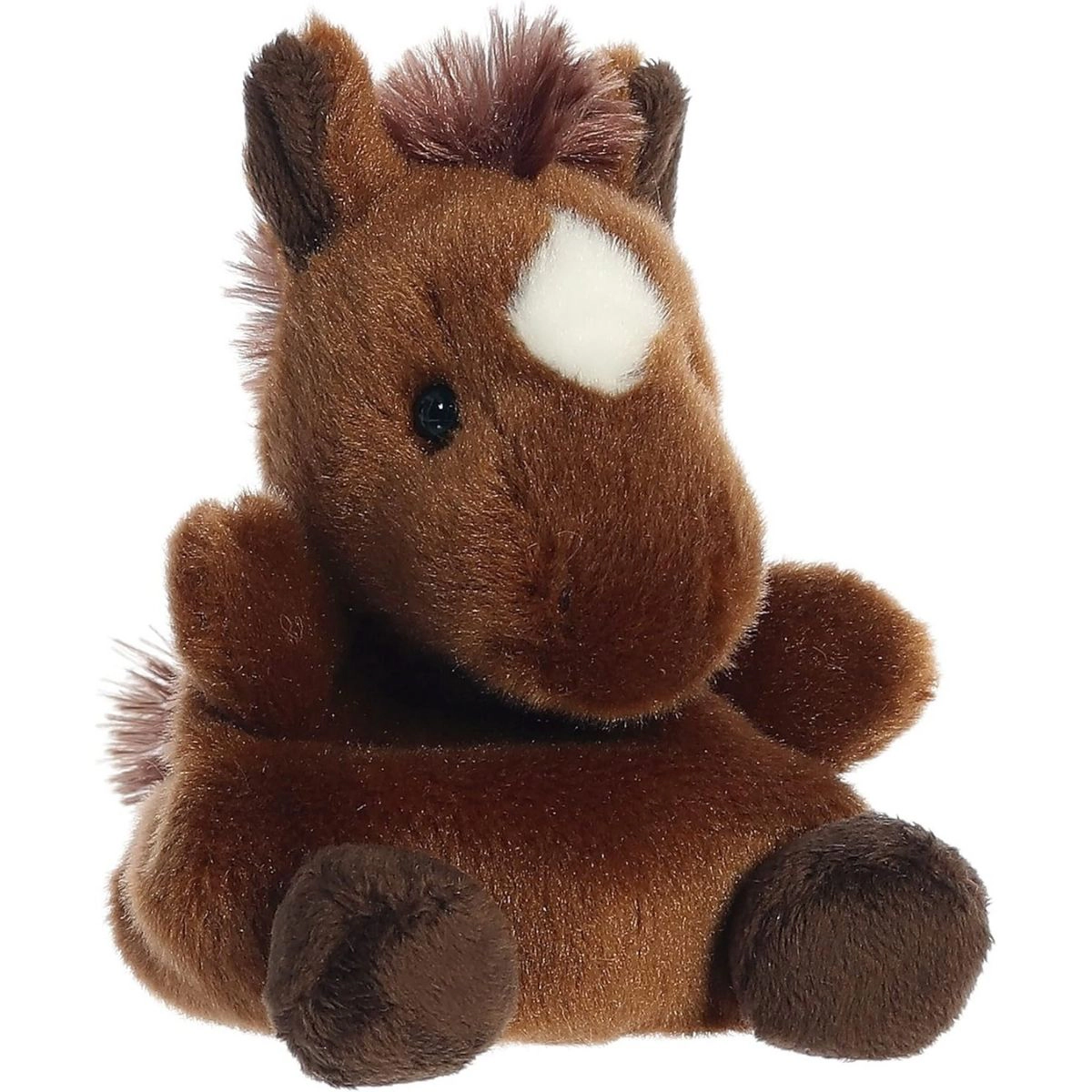 Aurora Palm Pals Truffle Brown Horse 5-Inch Stuffed Animal Plush