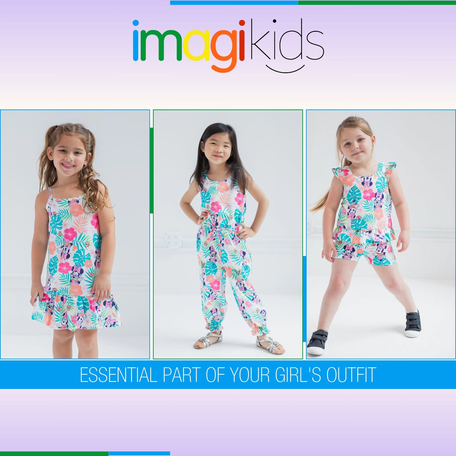 Disney Minnie Mouse Girls' Sleeveless Dress