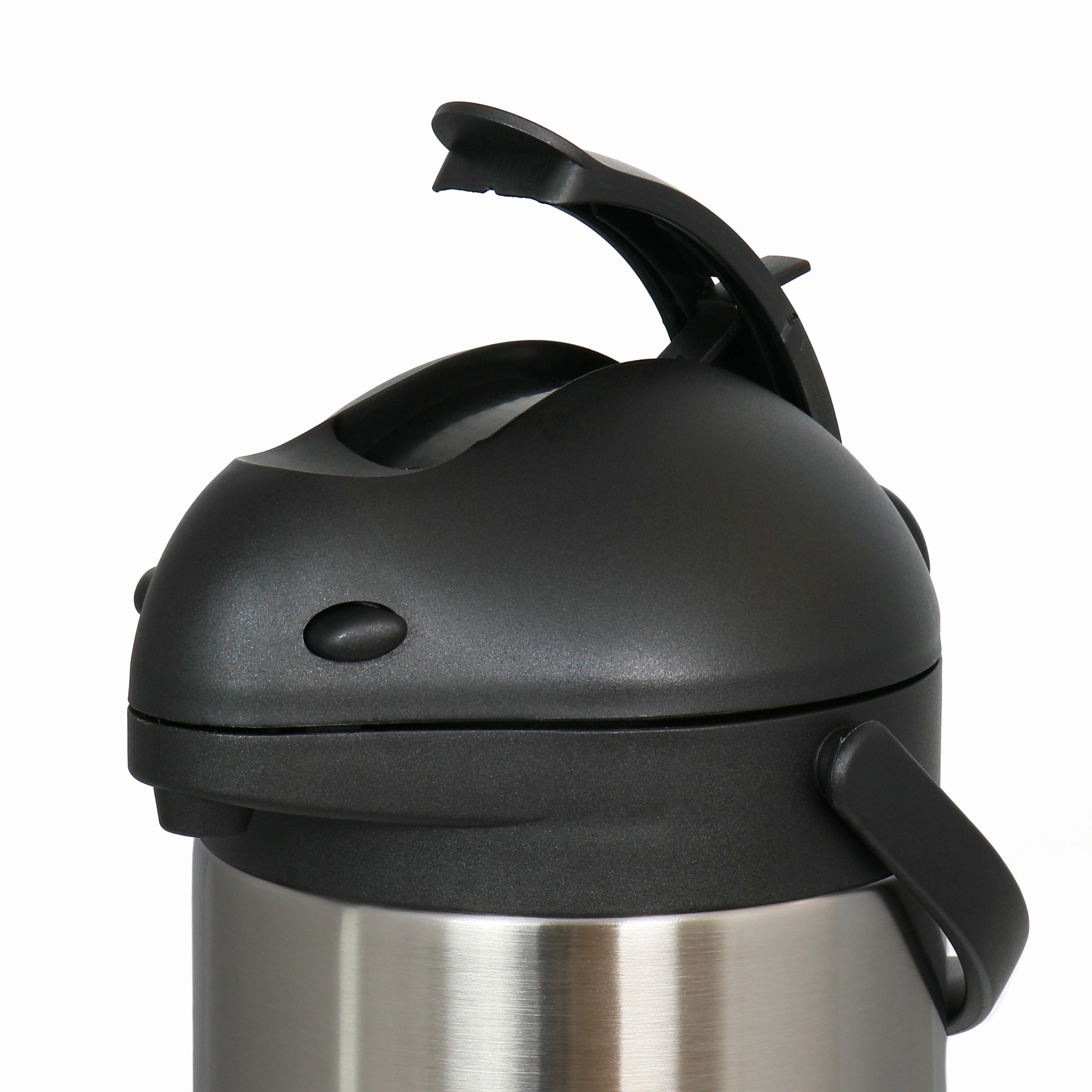 MegaChef Quart Stainless Steel Vacuum Body Pump Cap Air Pot