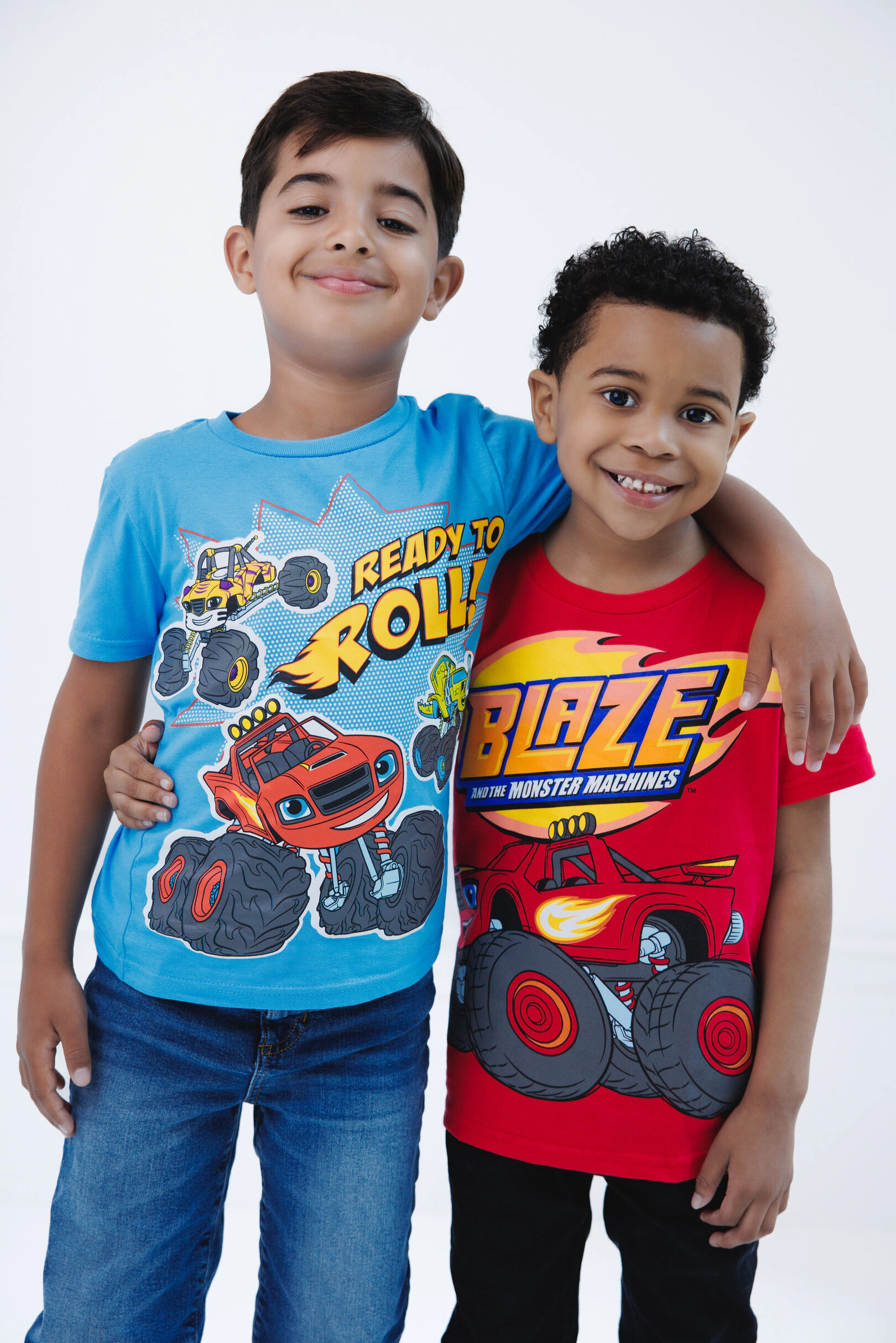 Nickelodeon Blaze and the Monster Machines Boys' 2-Pack Short Sleeve T-Shirts