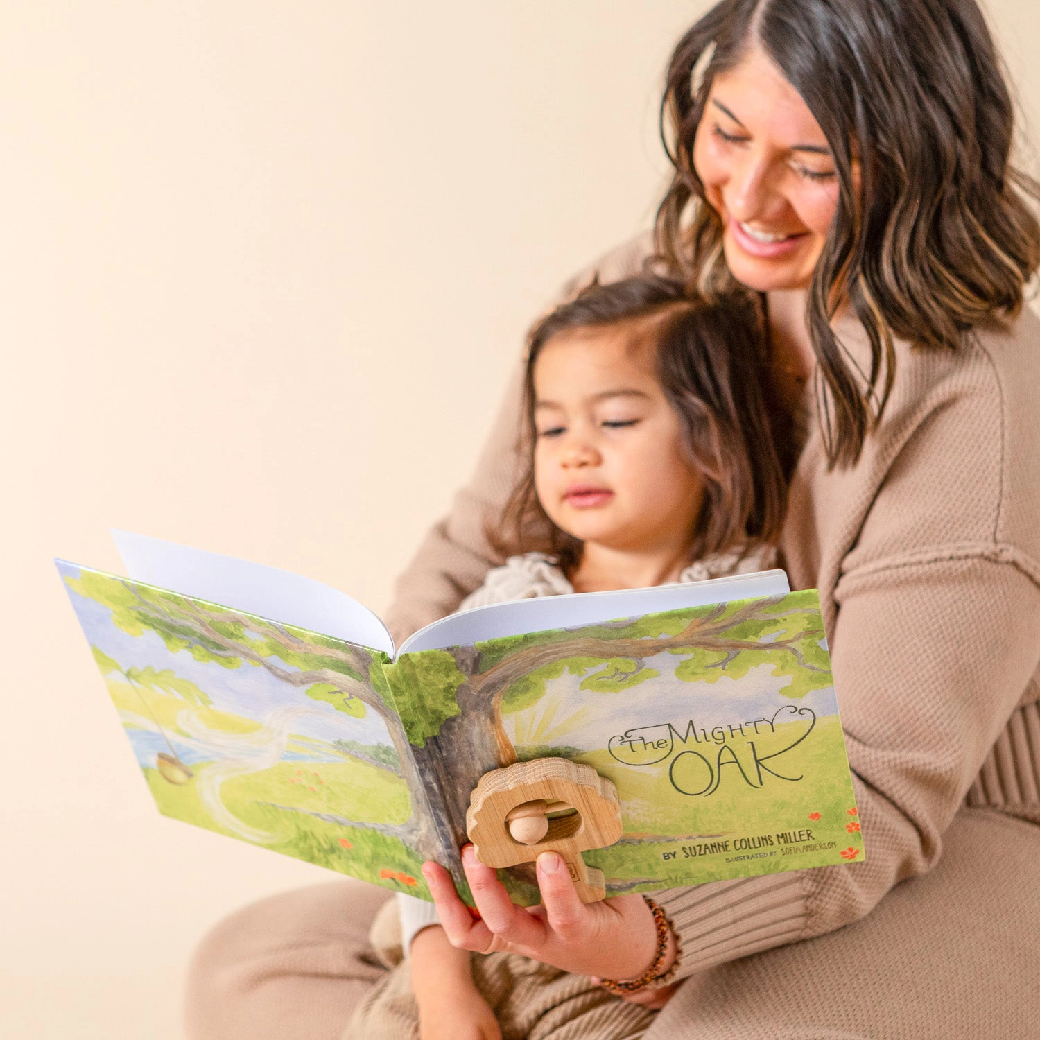The Mighty Oak - Book and Oak Tree Rattle Set
