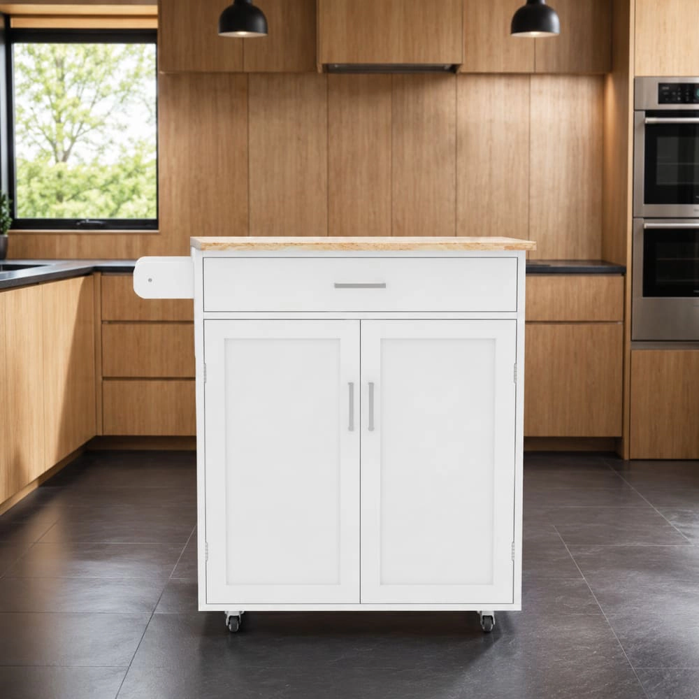 ELEMENT ACE Compact Mobile Kitchen Island Cart