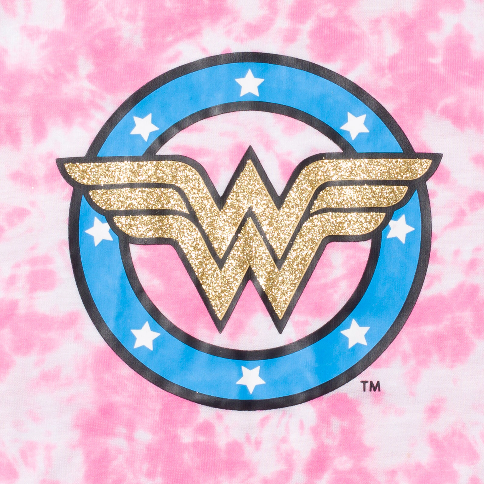 DC Comics Justice League Wonder Woman Girls' 2-Piece Pajama Shirt and Pants Set