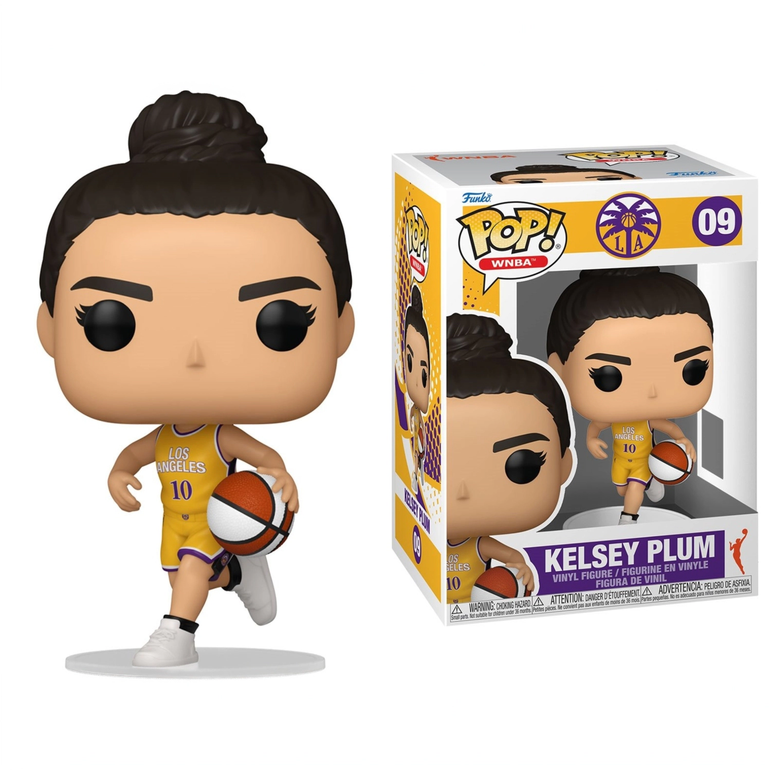 Funko Pop! WNBA L.A. Sparks: Kelsey Plum #09