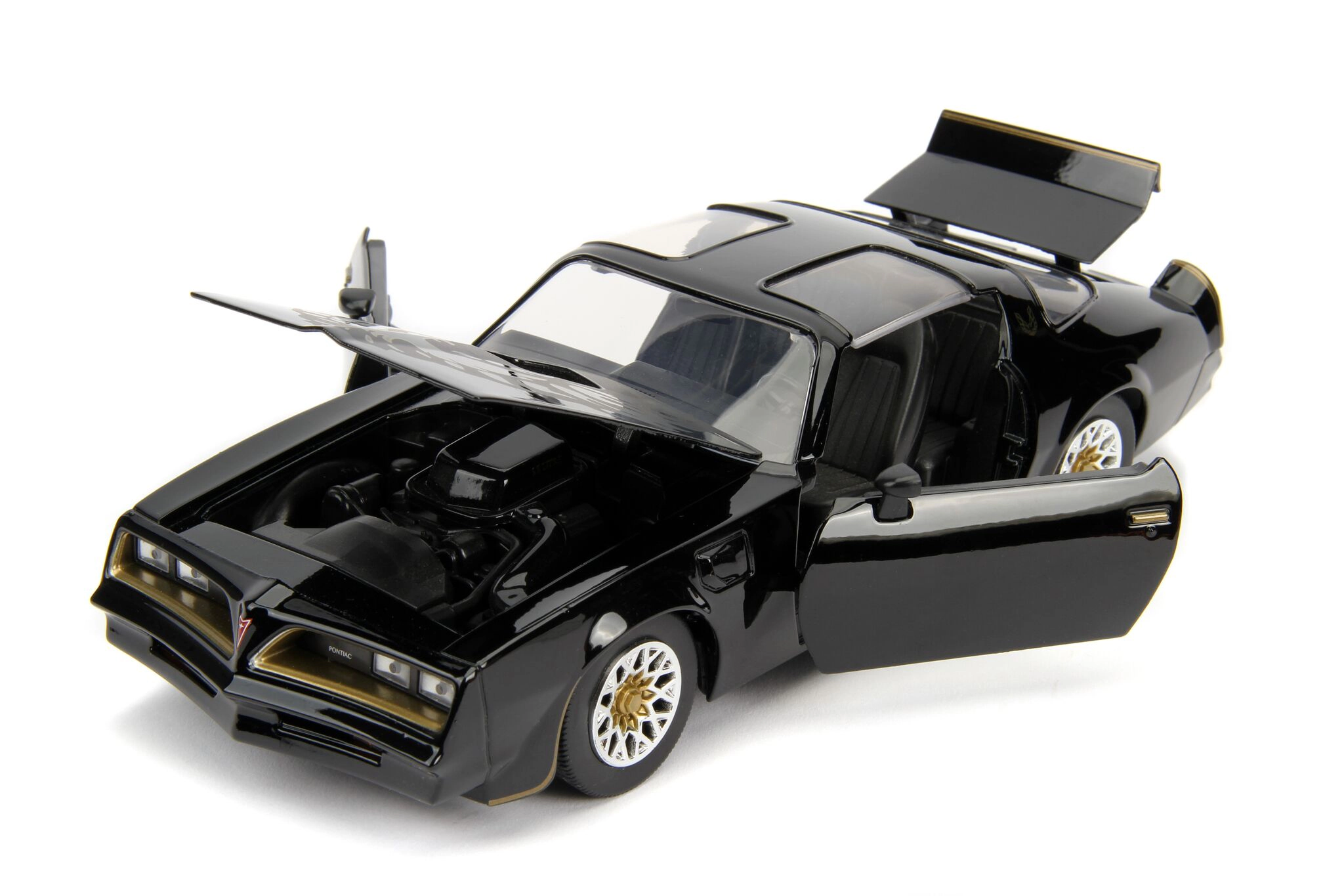 Jada Tegoâ€™s 1977 Pontiac Firebird Black "Fast & Furious" Movie 1/24 Diecast Model Car by Jada