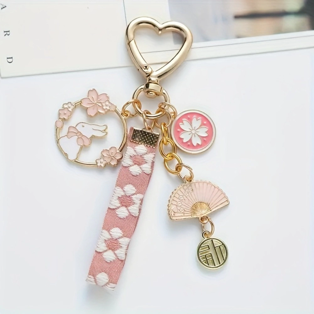 Wardrobe Whimsy 2Pcs Keychains Set Cute Keychain Bag Charms for Purse