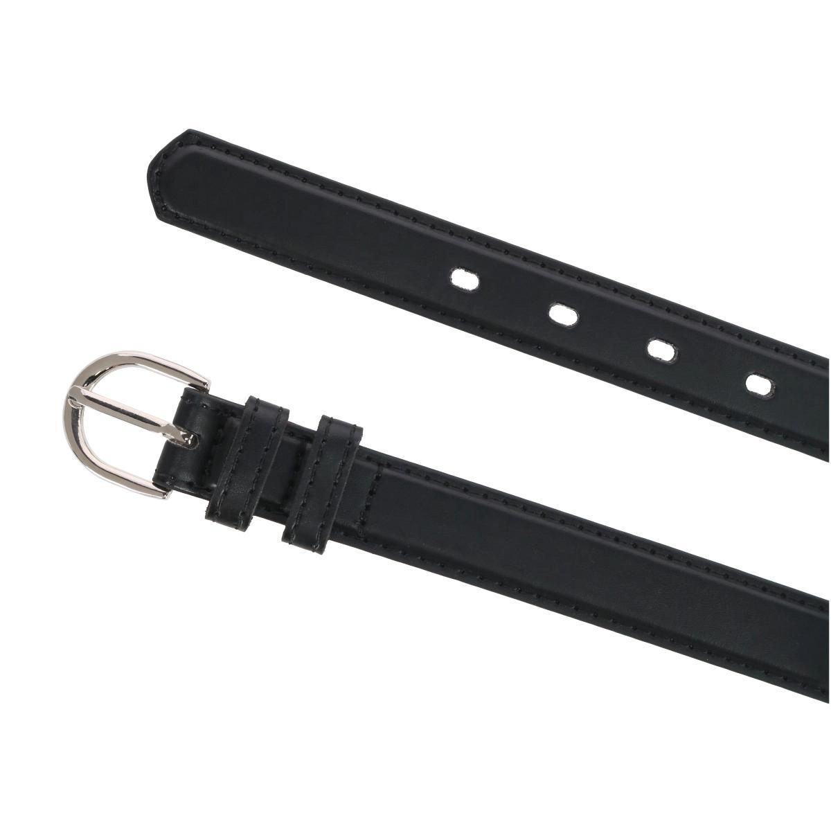 CTM Kid's Leather 1 inch Basic Dress Belt