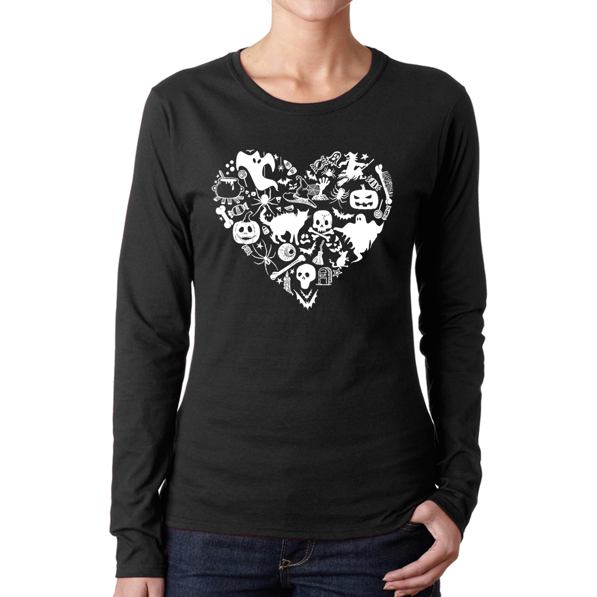 LA Pop Art Women's Word Long Sleeve T-Shirt