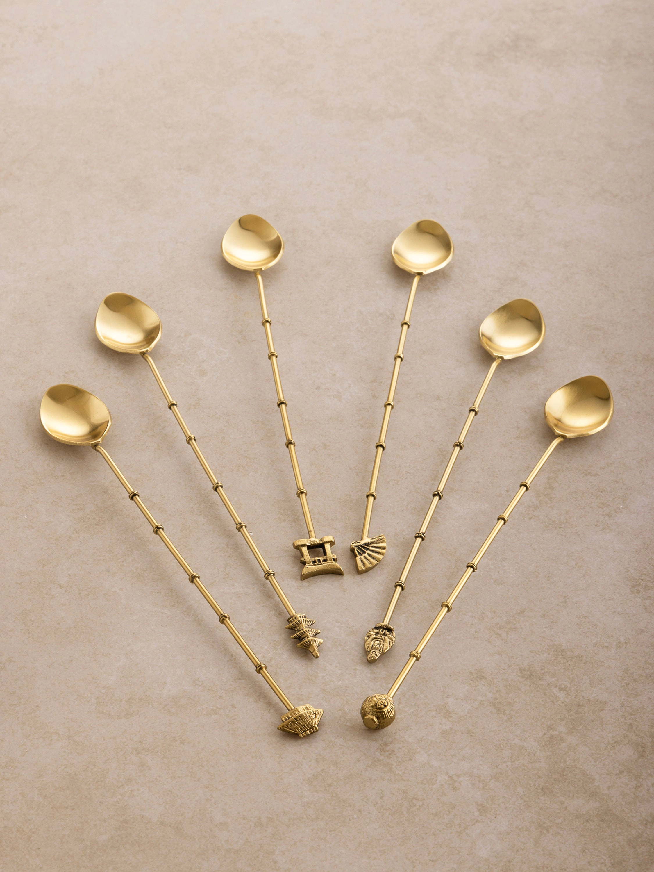 GAURI KOHLI Magnolia Cocktail Stirrers