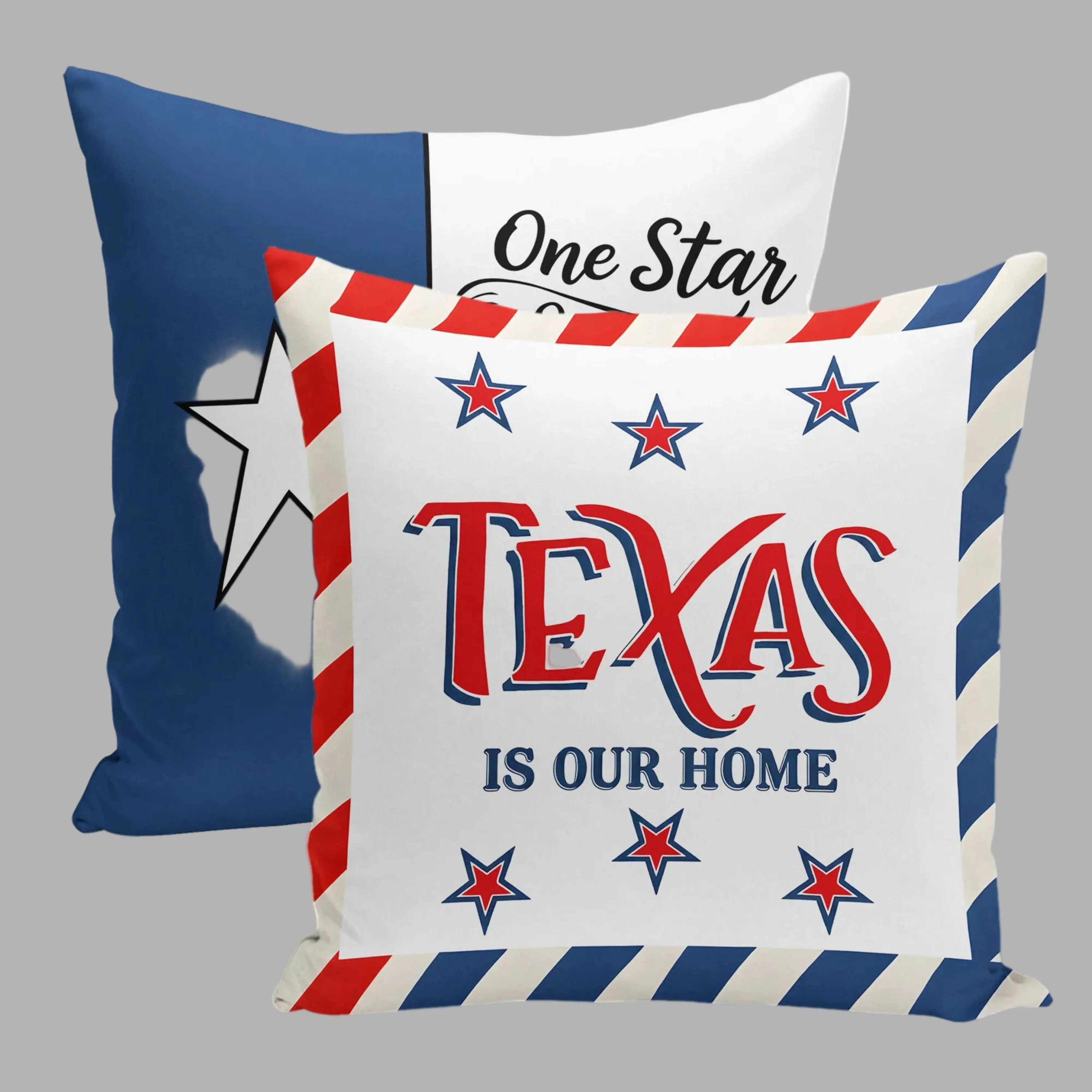 Wear Sierra Texas Themed Set of 2 Throw Pillow Covers