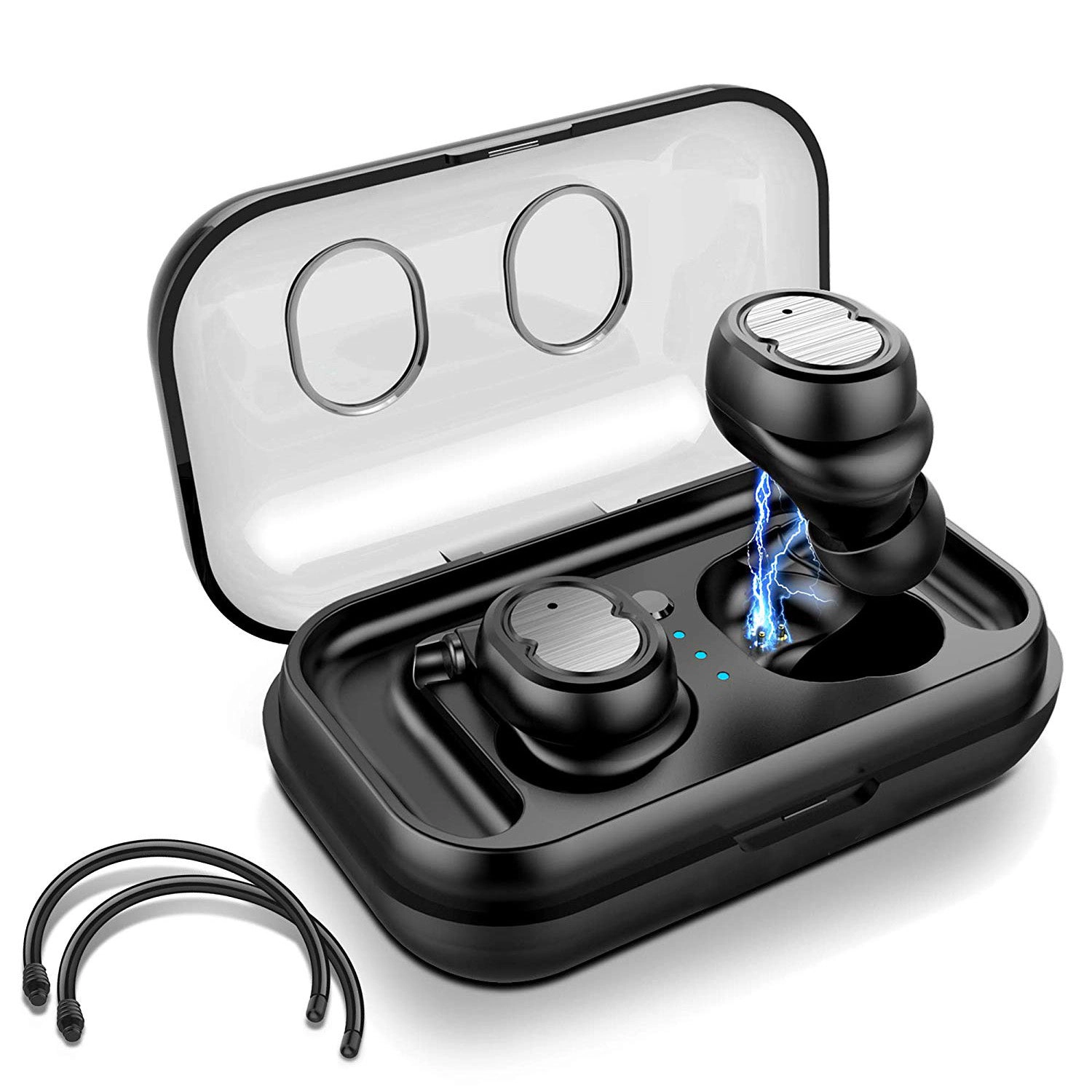 GBruno Wireless 5.0 Earbuds With Charging Dock