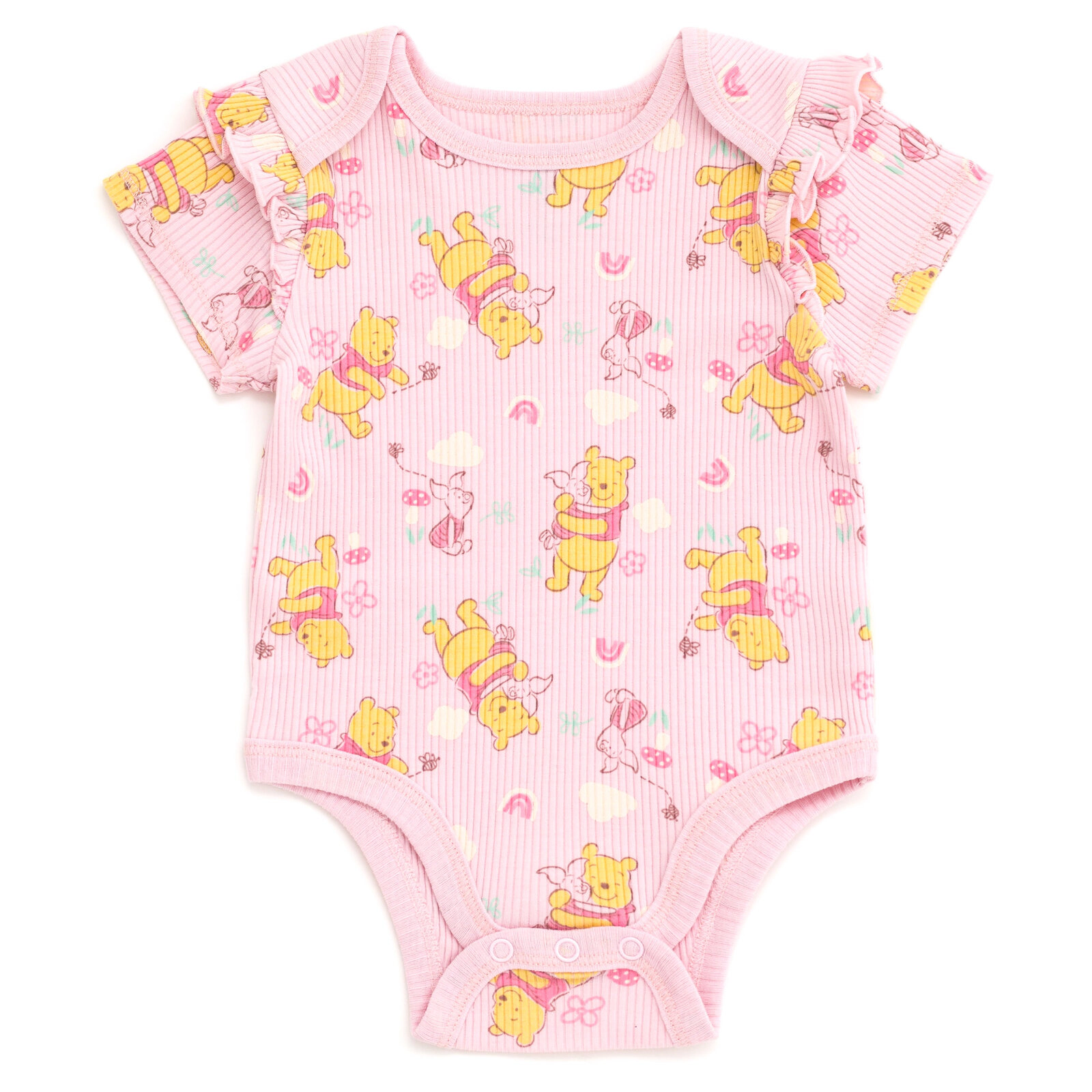 Disney Baby Girls' Bodysuit and Shorts Set