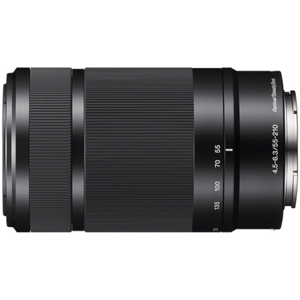Sony E 55-210mm f/4.5-6.3 OSS E-Mount Lens Black