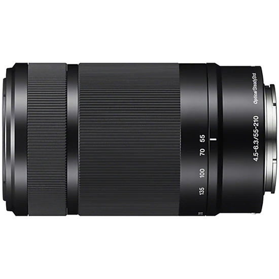 Sony E 55-210mm f/4.5-6.3 OSS E-Mount Lens Black